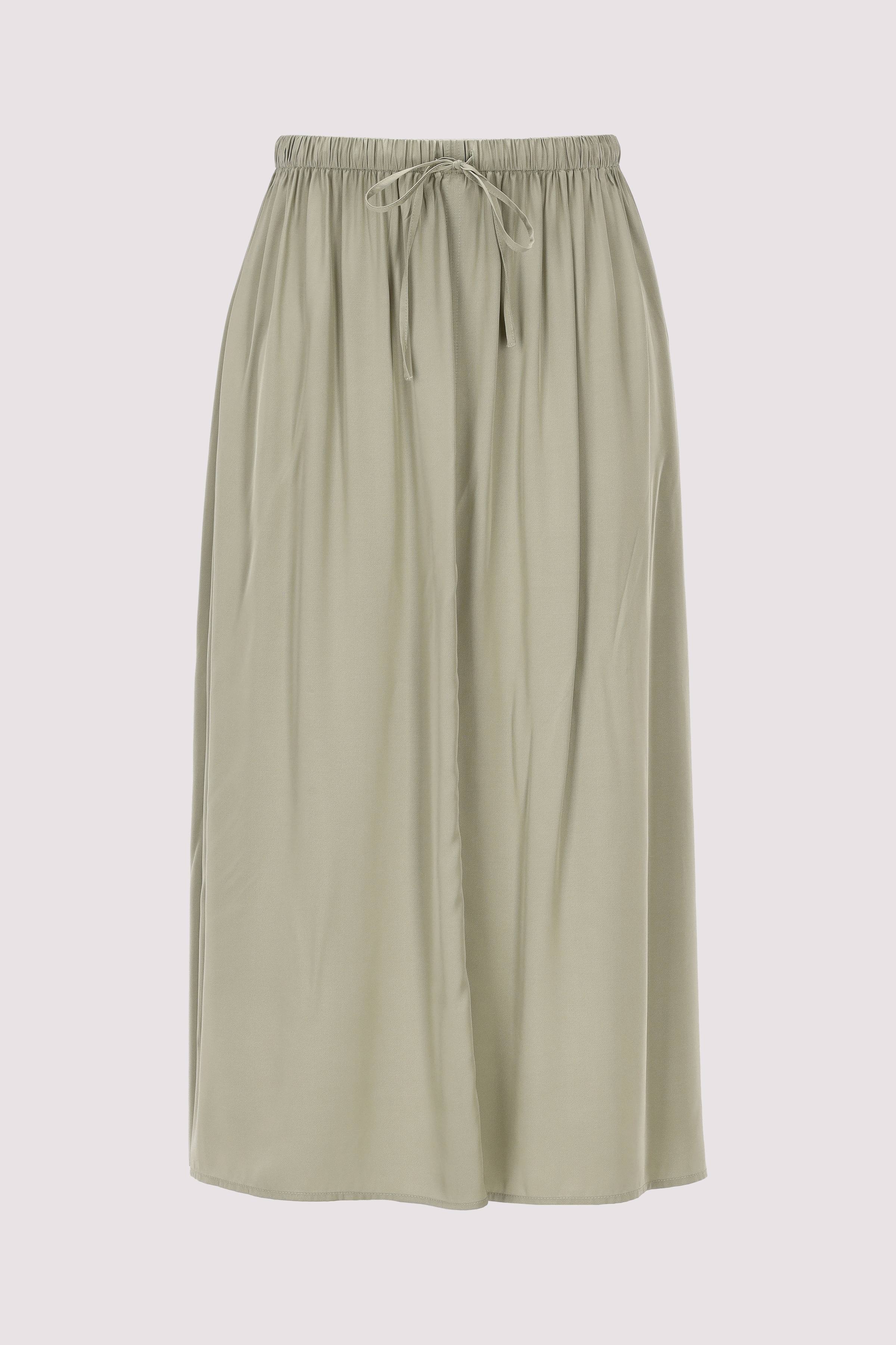 Skirt, midi length, elastic wa