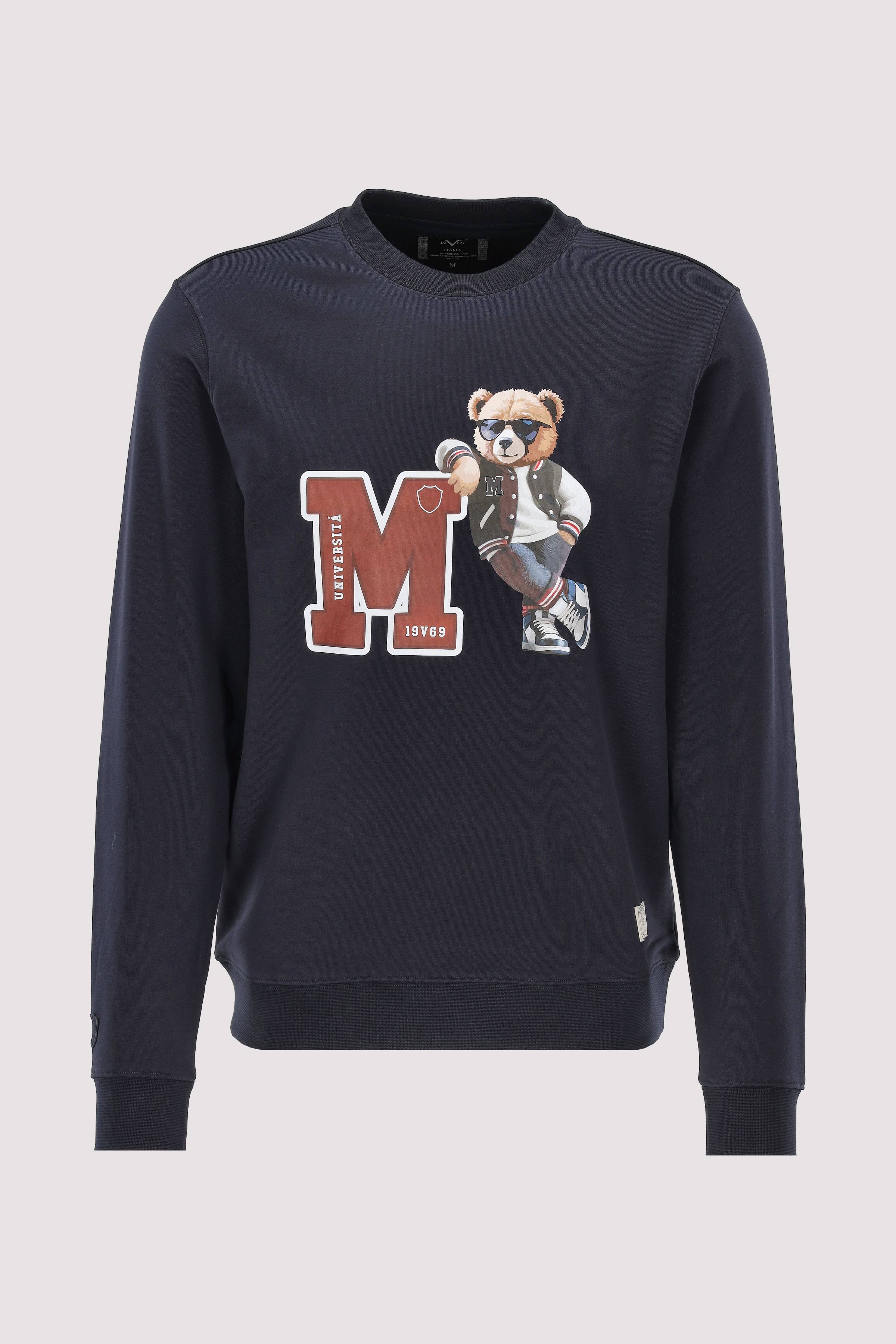 19V69 Italia Sweatshirt in Navy