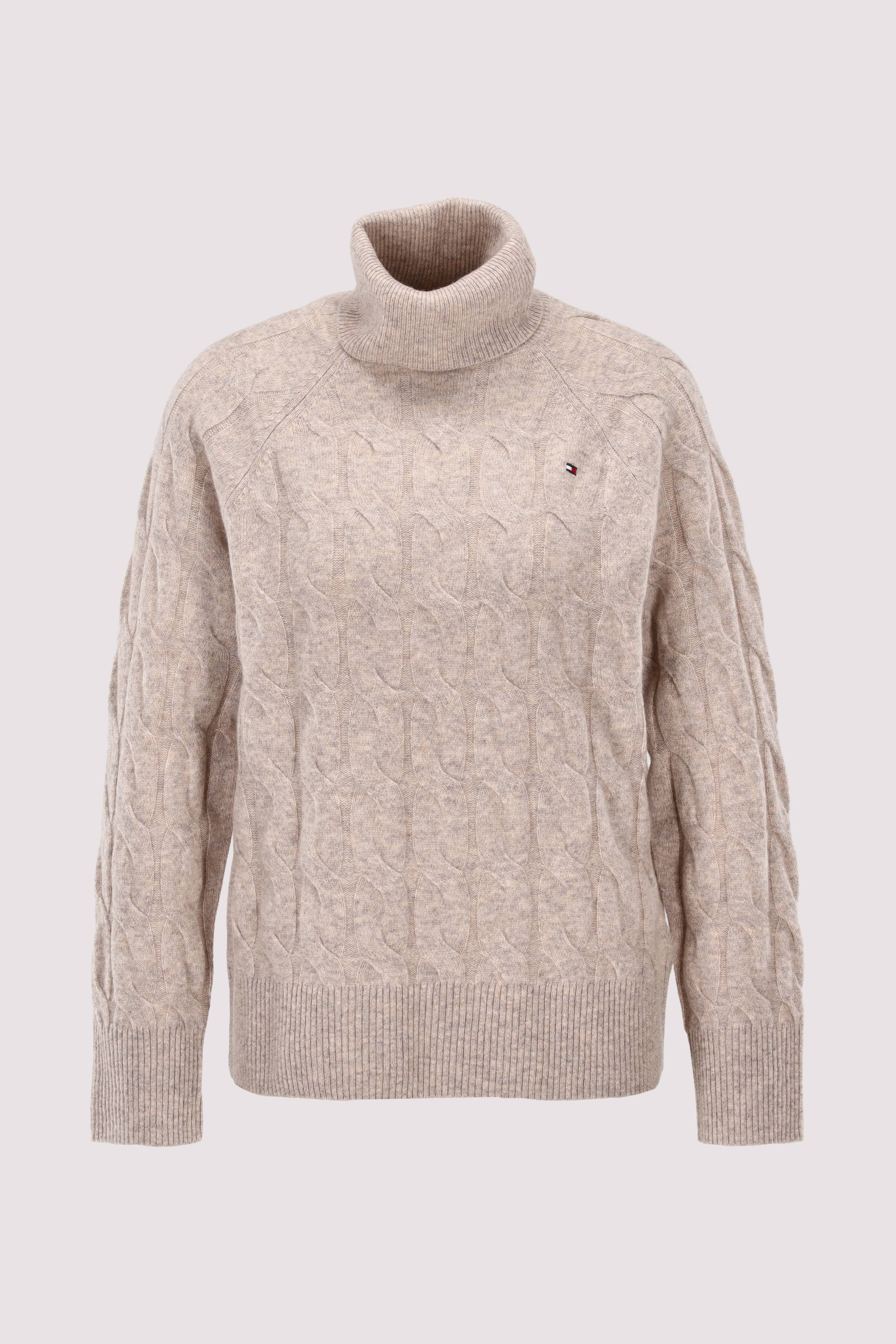 Tommy Hilfiger kurzer Pullover braun