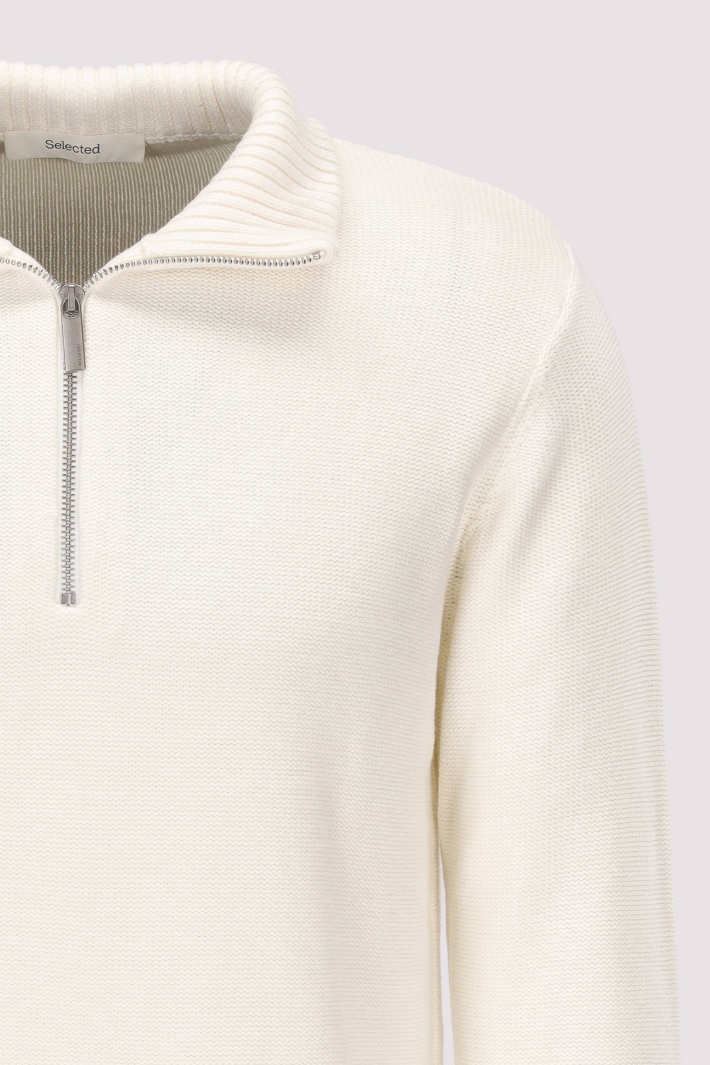 Selected - SLHAXEL LS KNIT HALF ZIP
