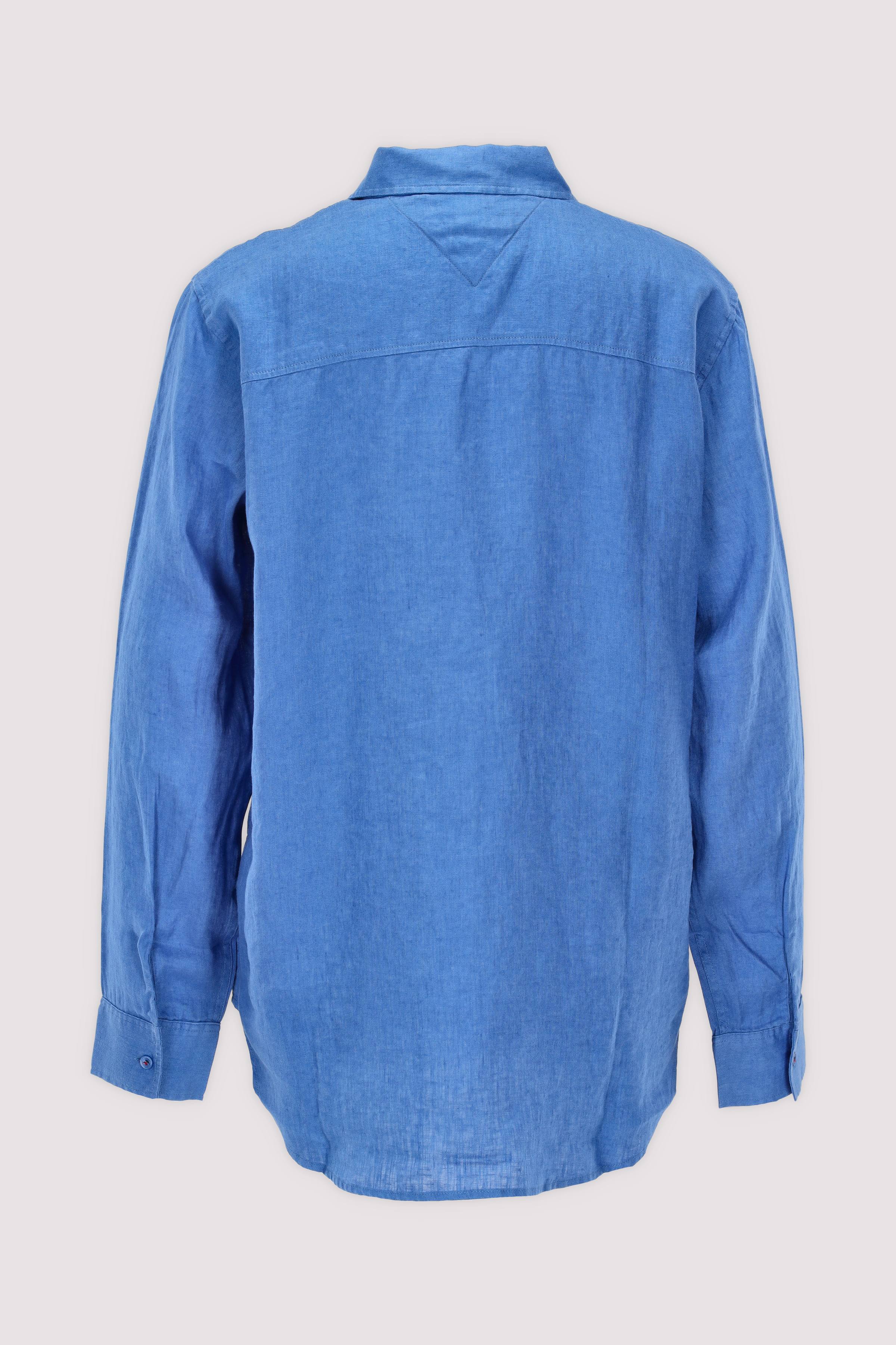 ESS LINEN RELAXED LS SHIRT