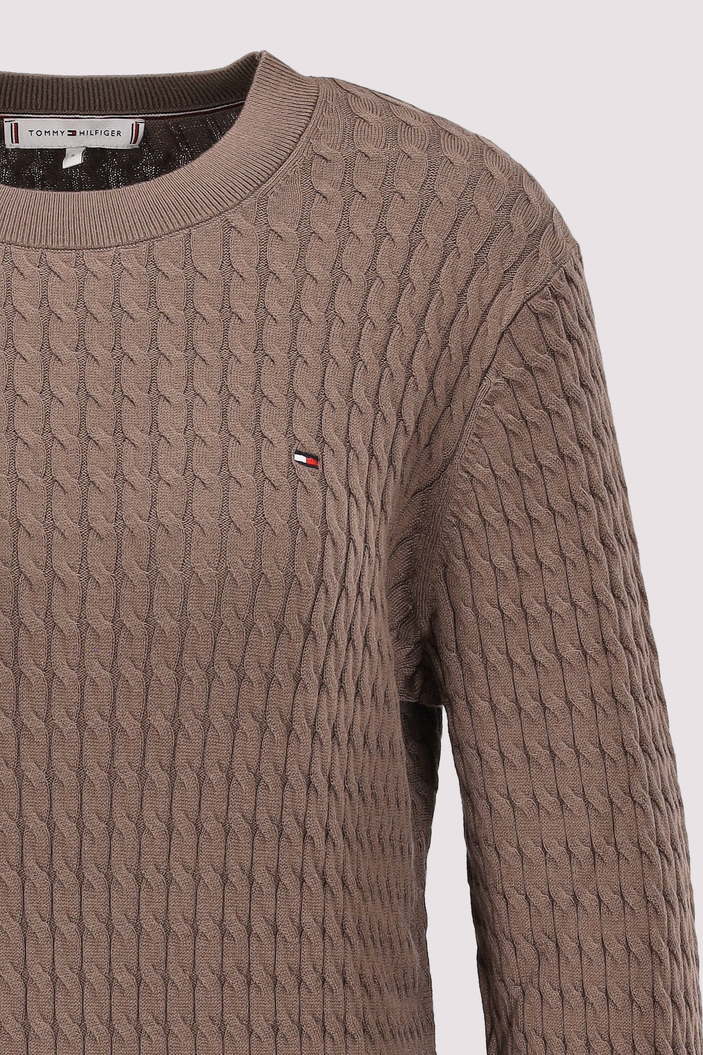 Tommy Hilfiger - CO CABLE FINE GG C-NK LS SWT