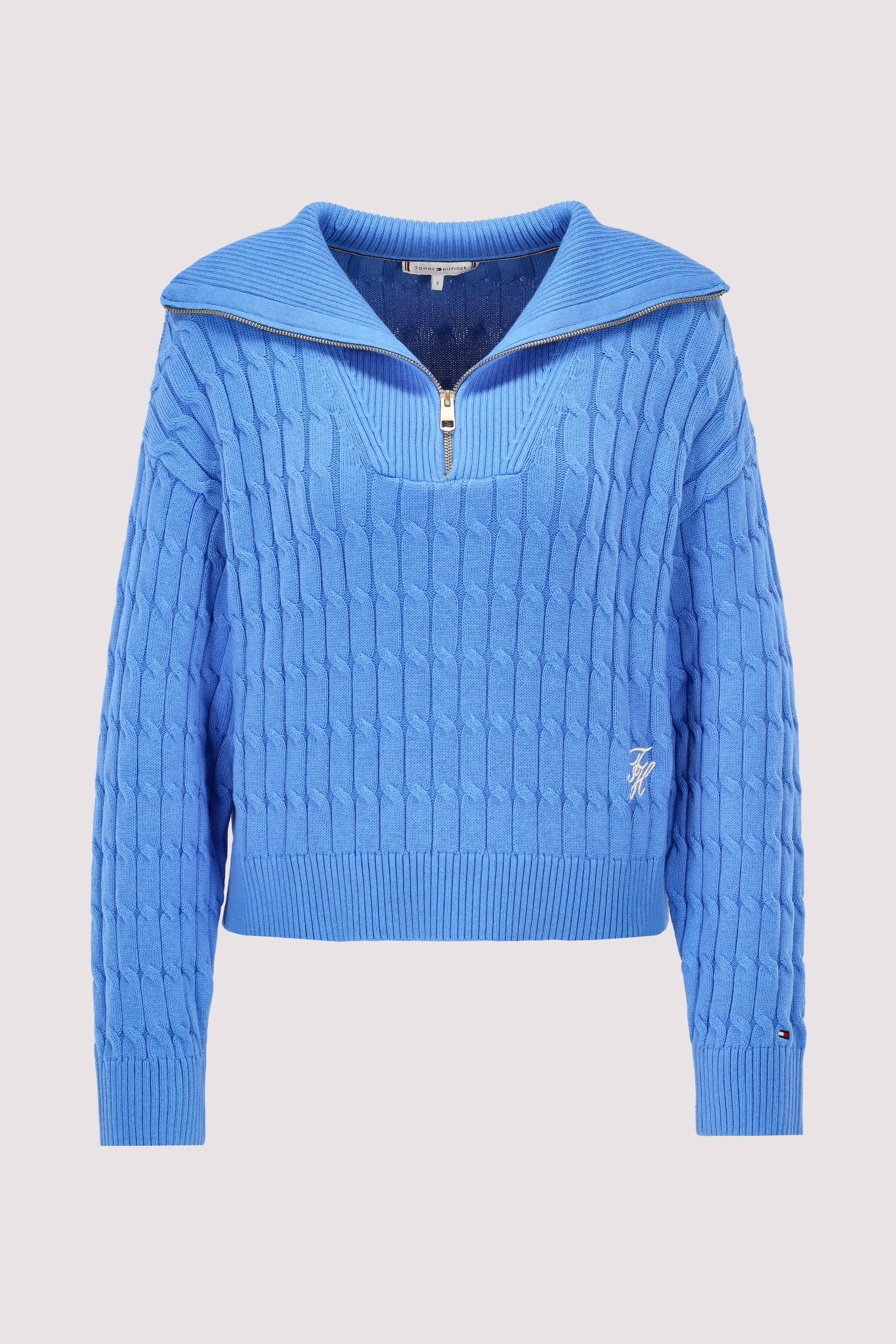 CO CABLE MID GG 1/2 ZIP LS SWT