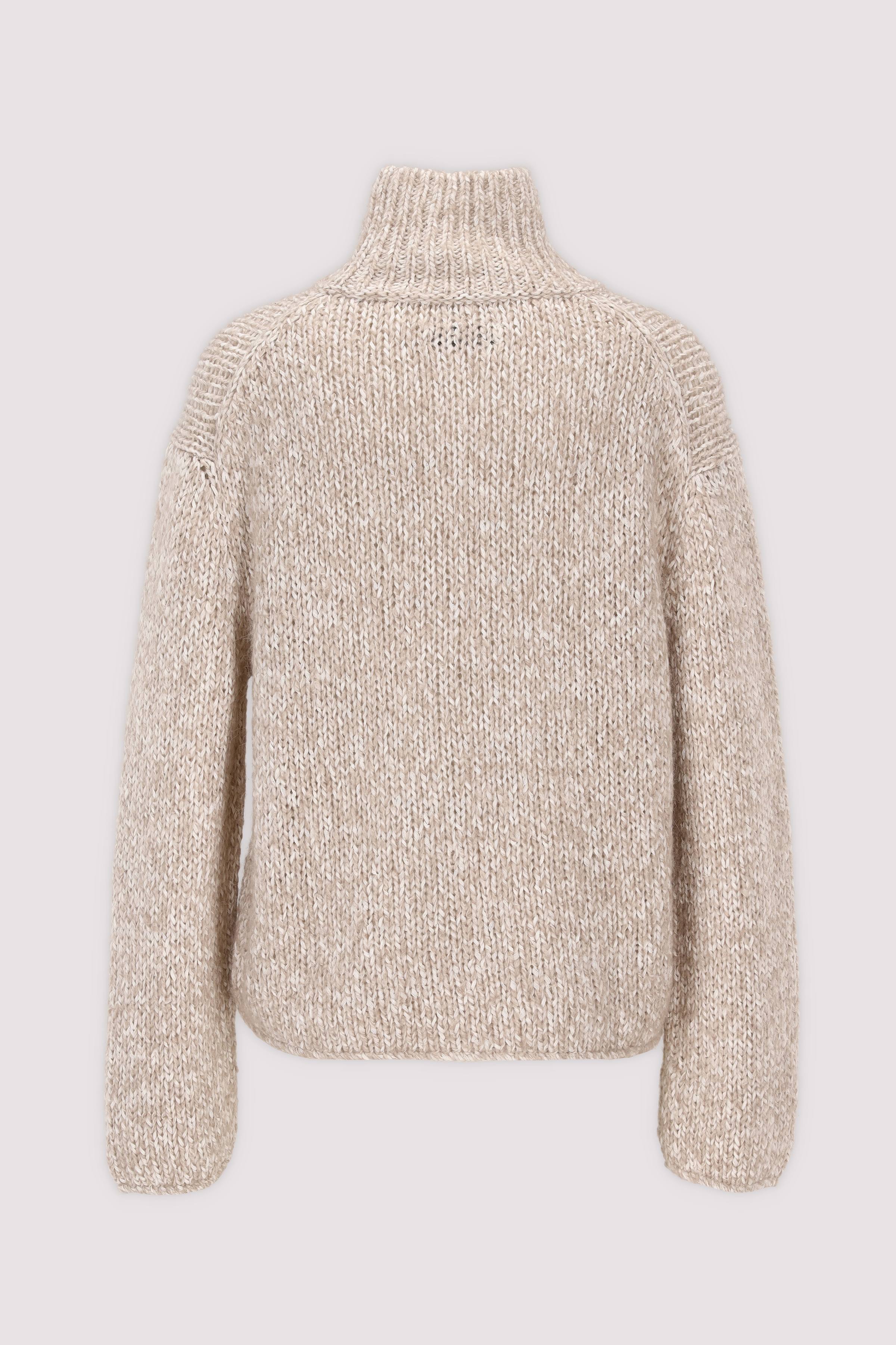 Marc O'Polo V-Ausschnitt-Pullover braun