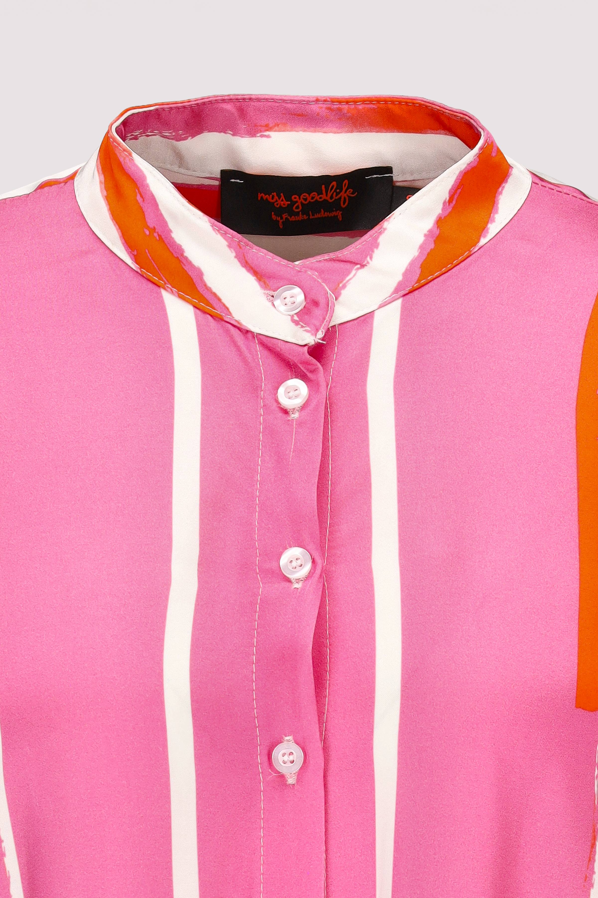 Miss Goodlife - Miss Goodlife Bluse pink-weiß