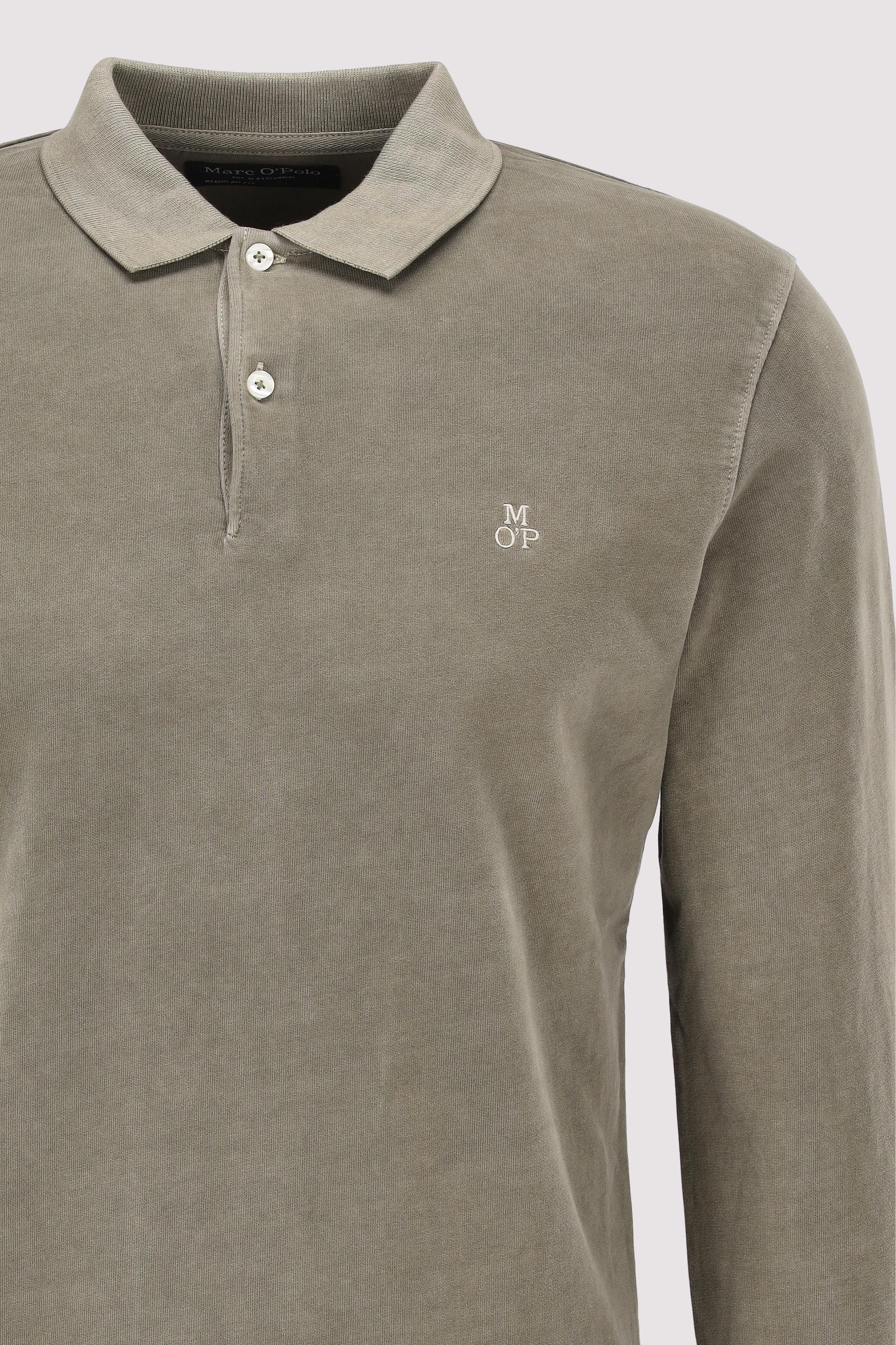 Marc O´Polo International - Polo shirt, long sleeve, rib c Marc O´Polo International - Polo shirt, long sleeve, rib c