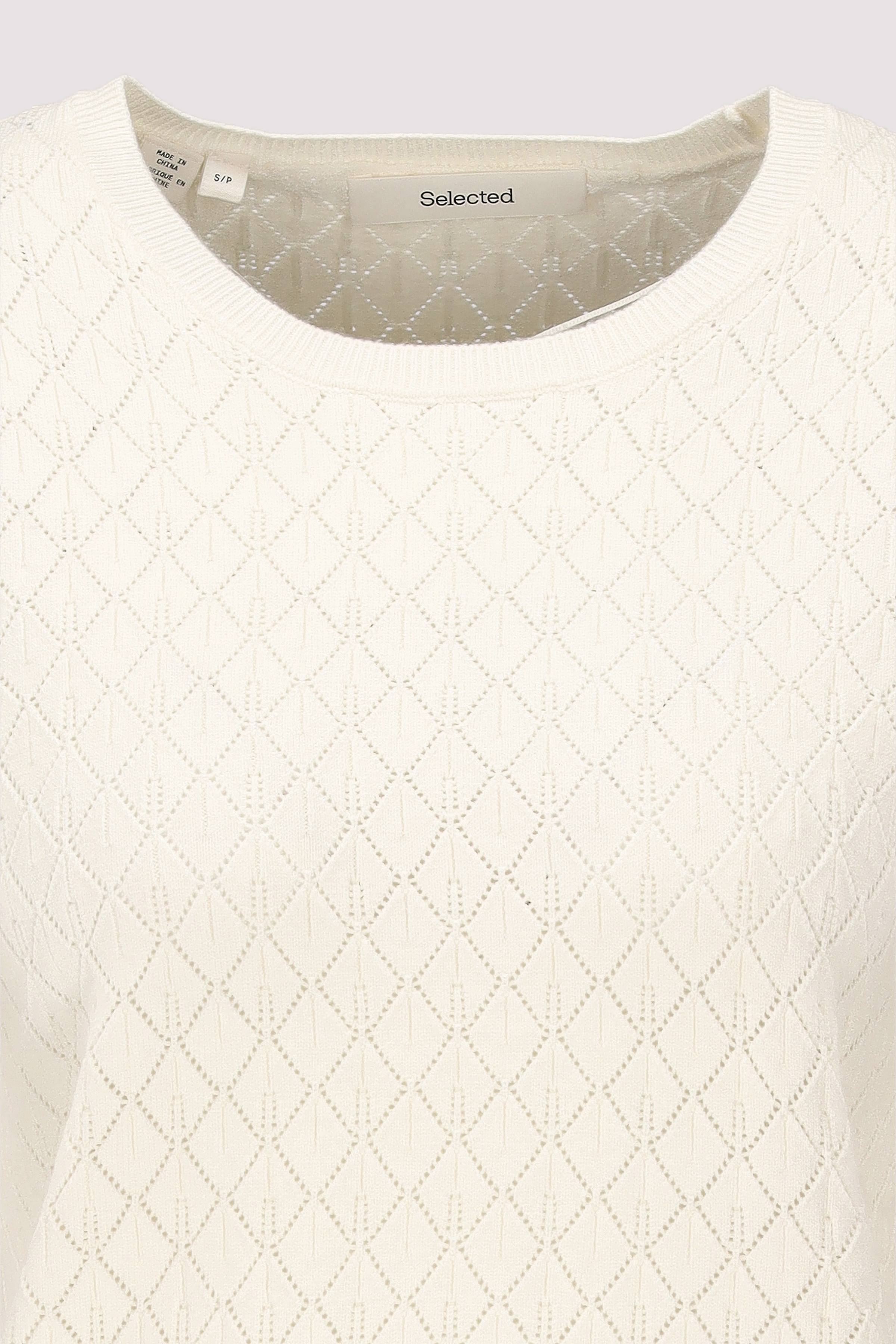 Selected - SLFHELEN 2/4 KNIT O-NECK