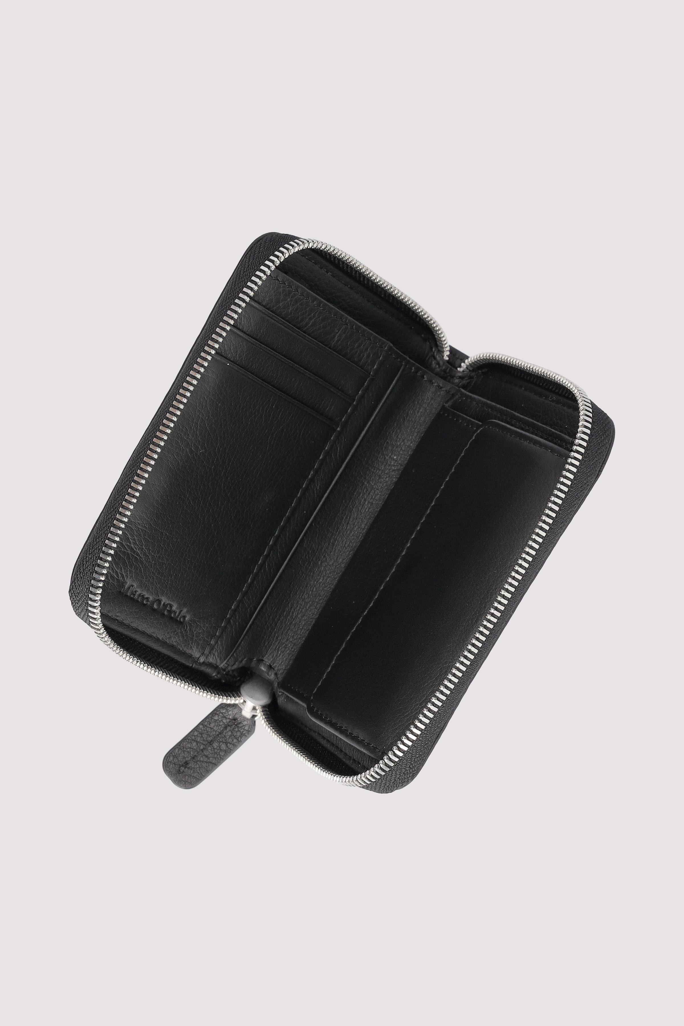 Marc O´Polo Accessoires - Marc O'Polo Lederportemonnaie schwarz