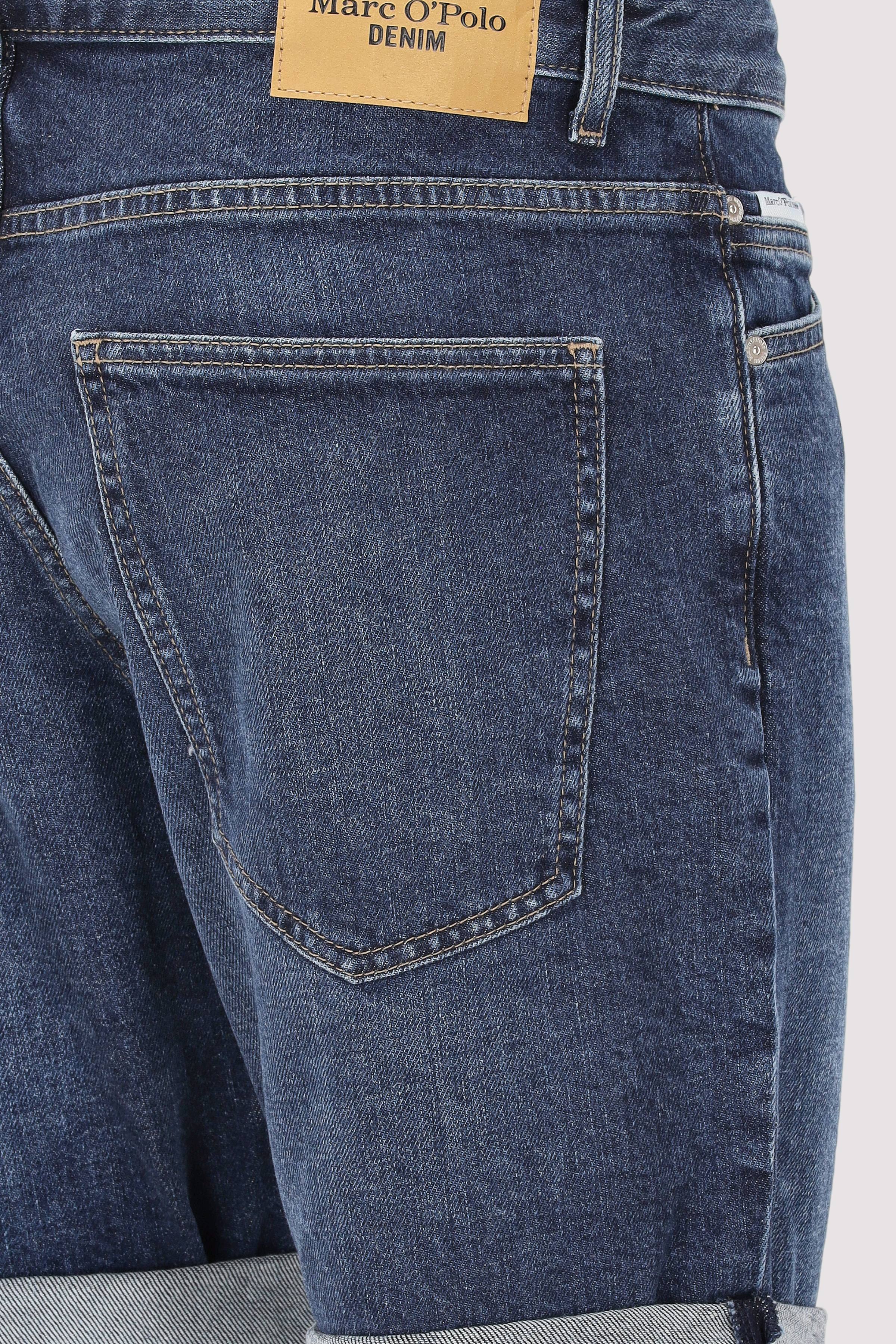 Marc O'Polo Denim - Marc O'Polo Herren Shorts Dark Blue
