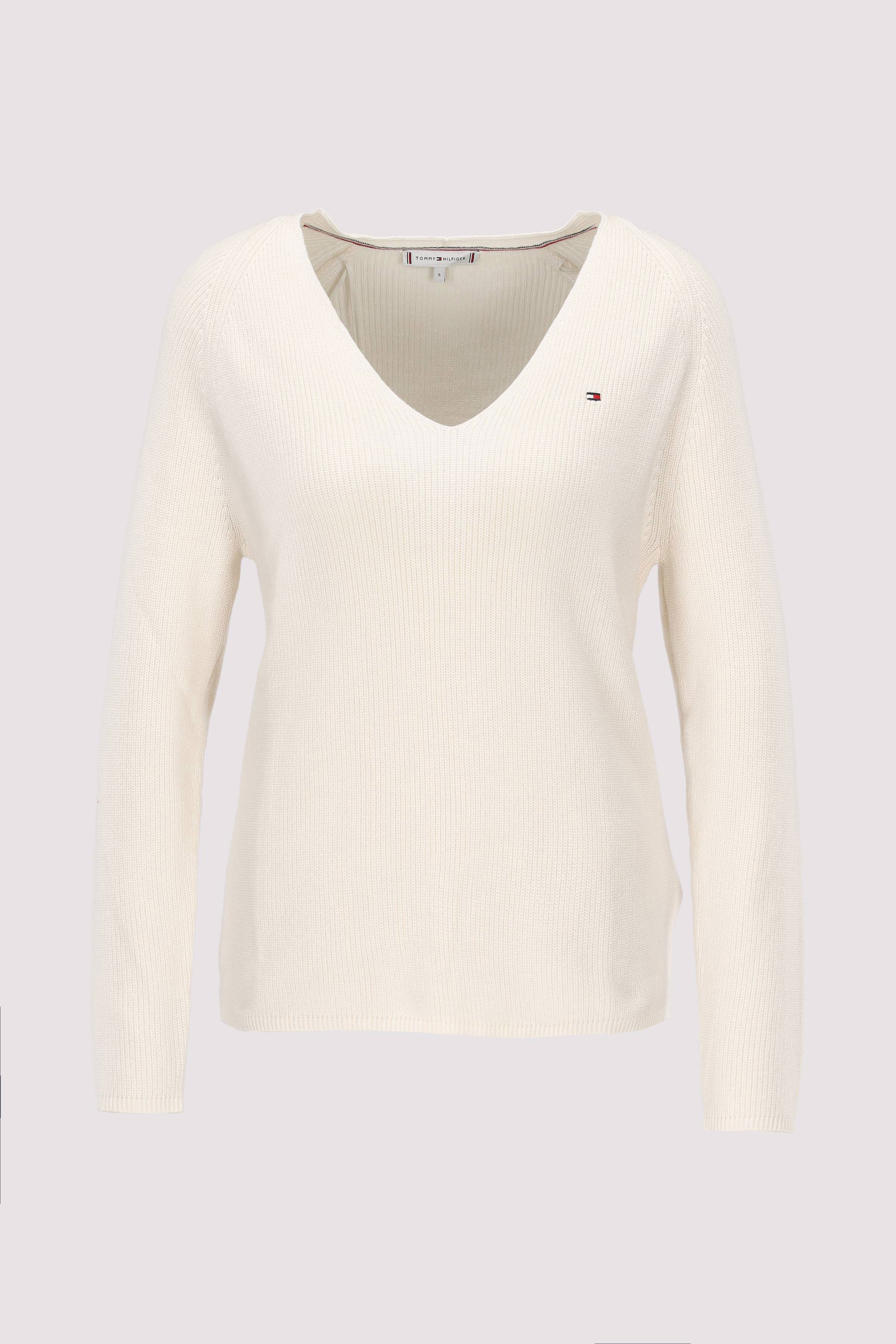 Tommy Hilfiger - CO CARDI STITCH V-NK LS Tommy Hilfiger - CO CARDI STITCH V-NK LS
