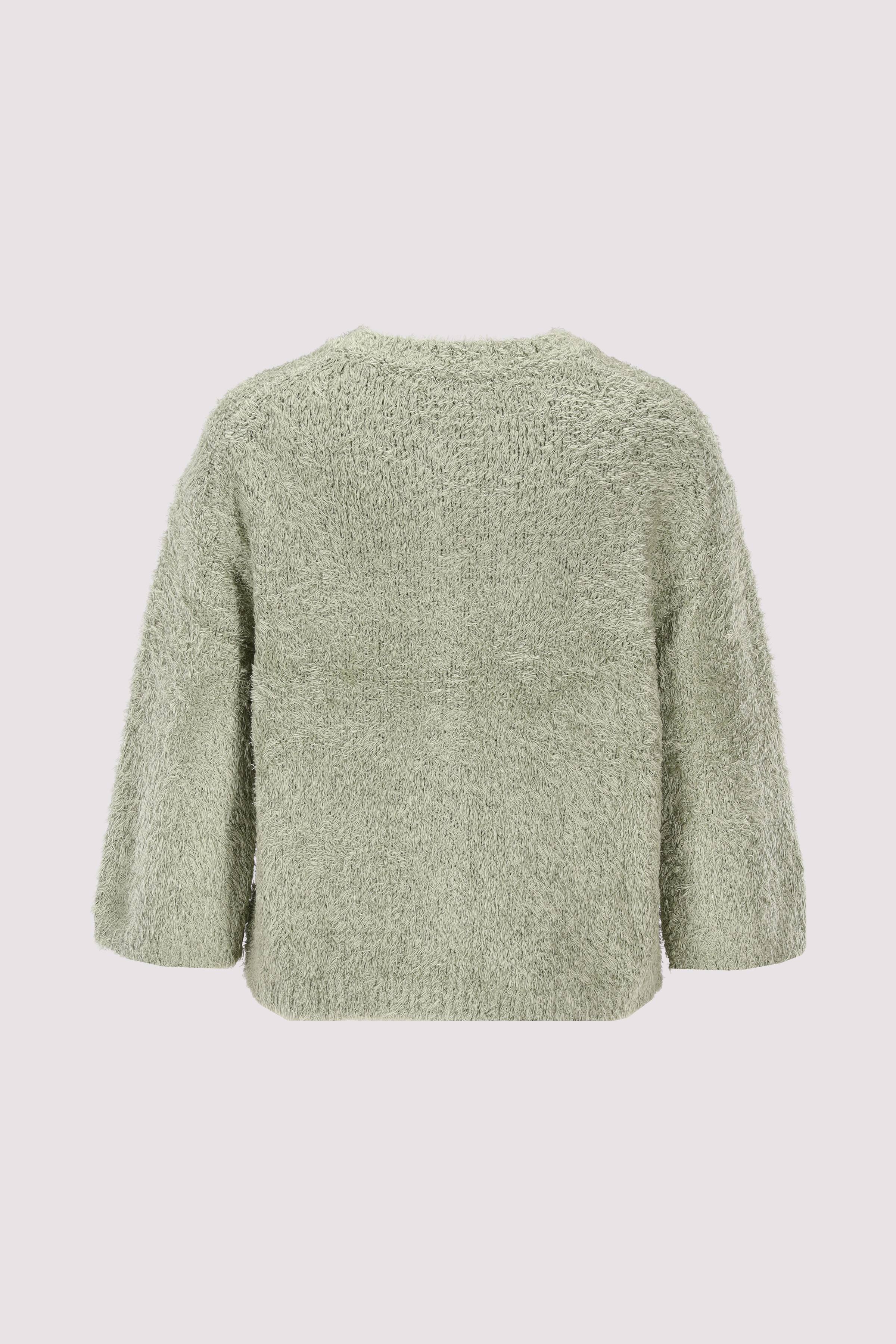 Cardigan, longsleeve, round ne