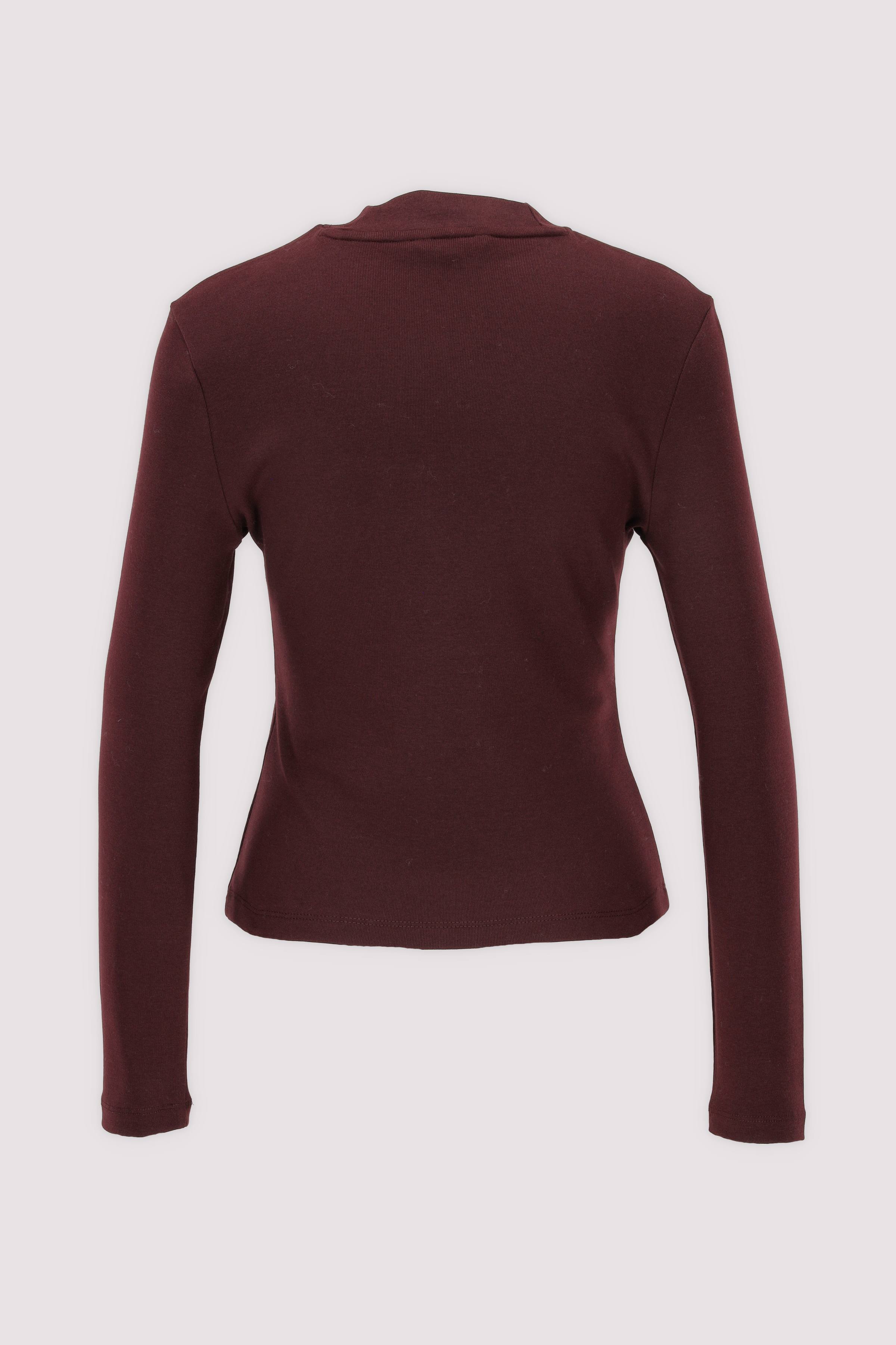 Tommy Hilfiger Damen Longsleeve rot