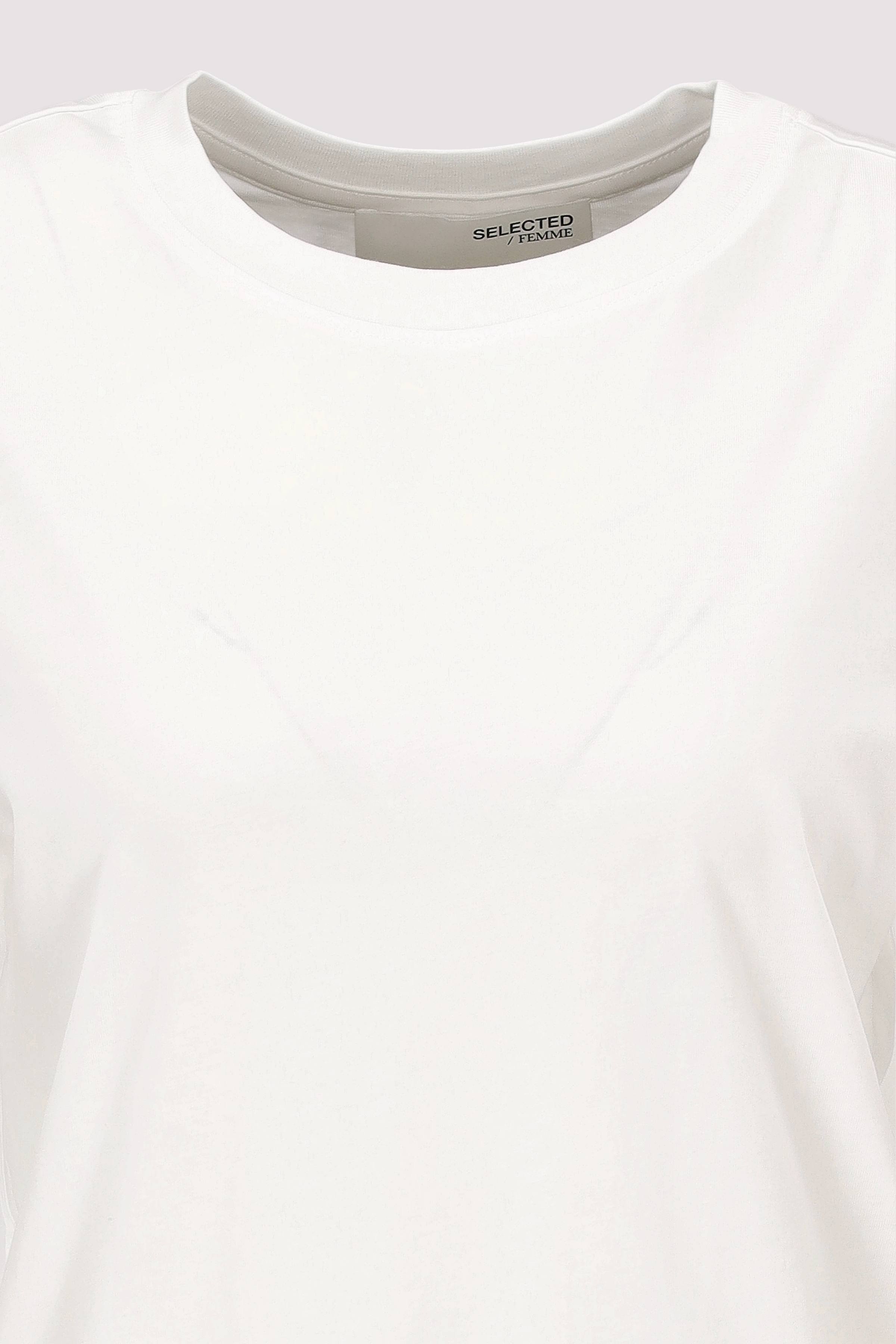 Selected - SLFMYESSENTIAL SS O-NECK TEE N