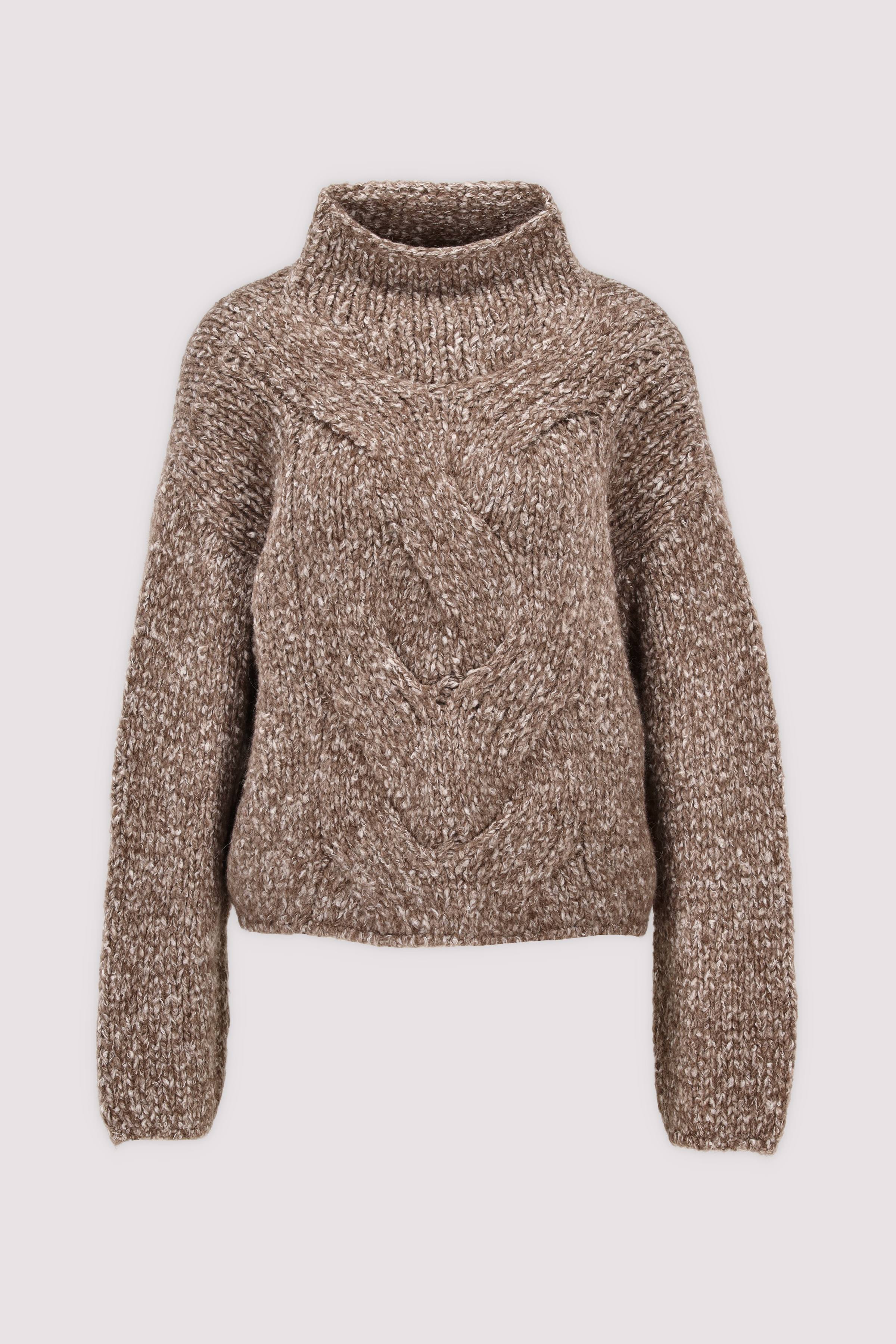 Marc O'Polo Rollkragenpullover Braun