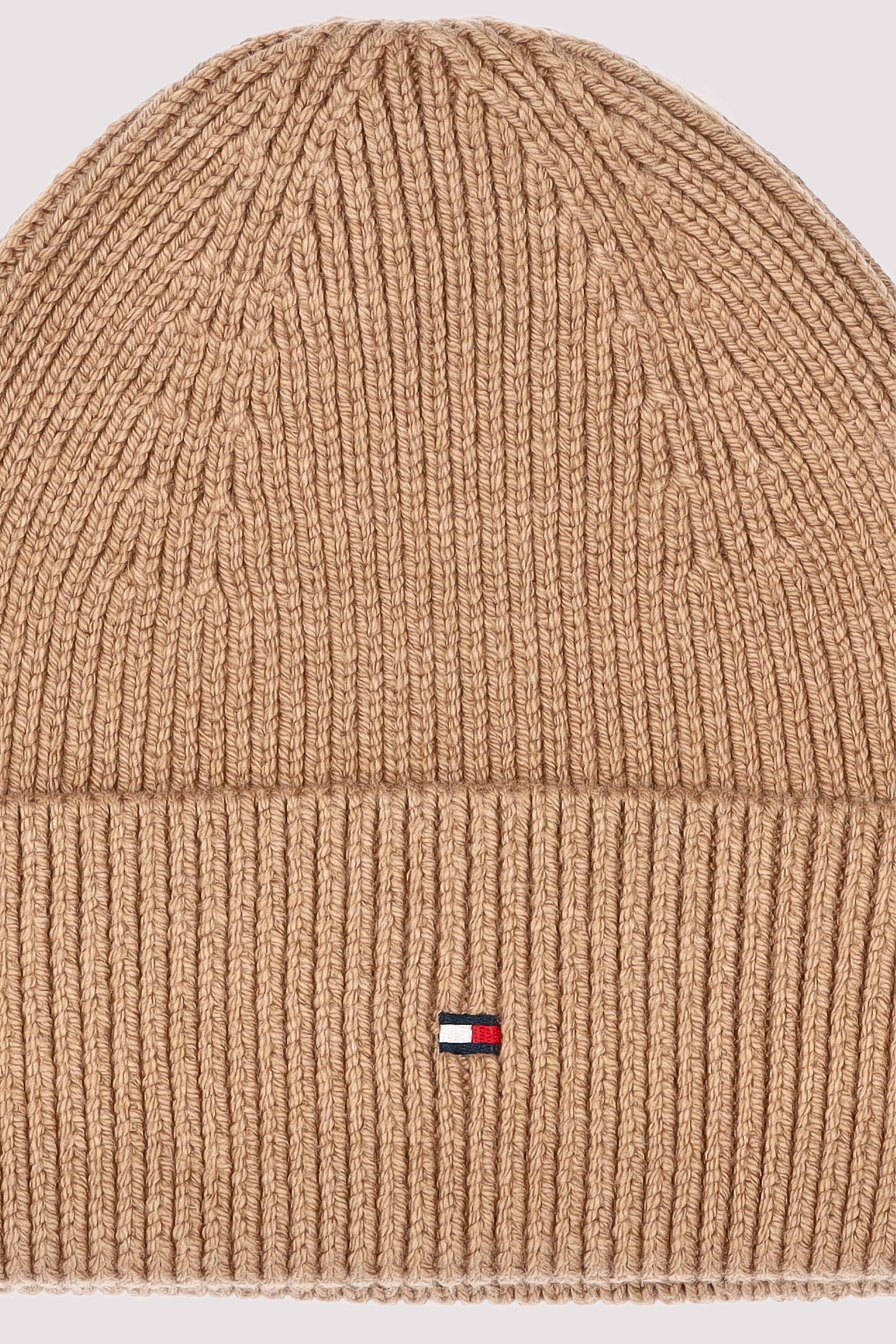 Tommy Hilfiger khakifarbene Mütze, warm