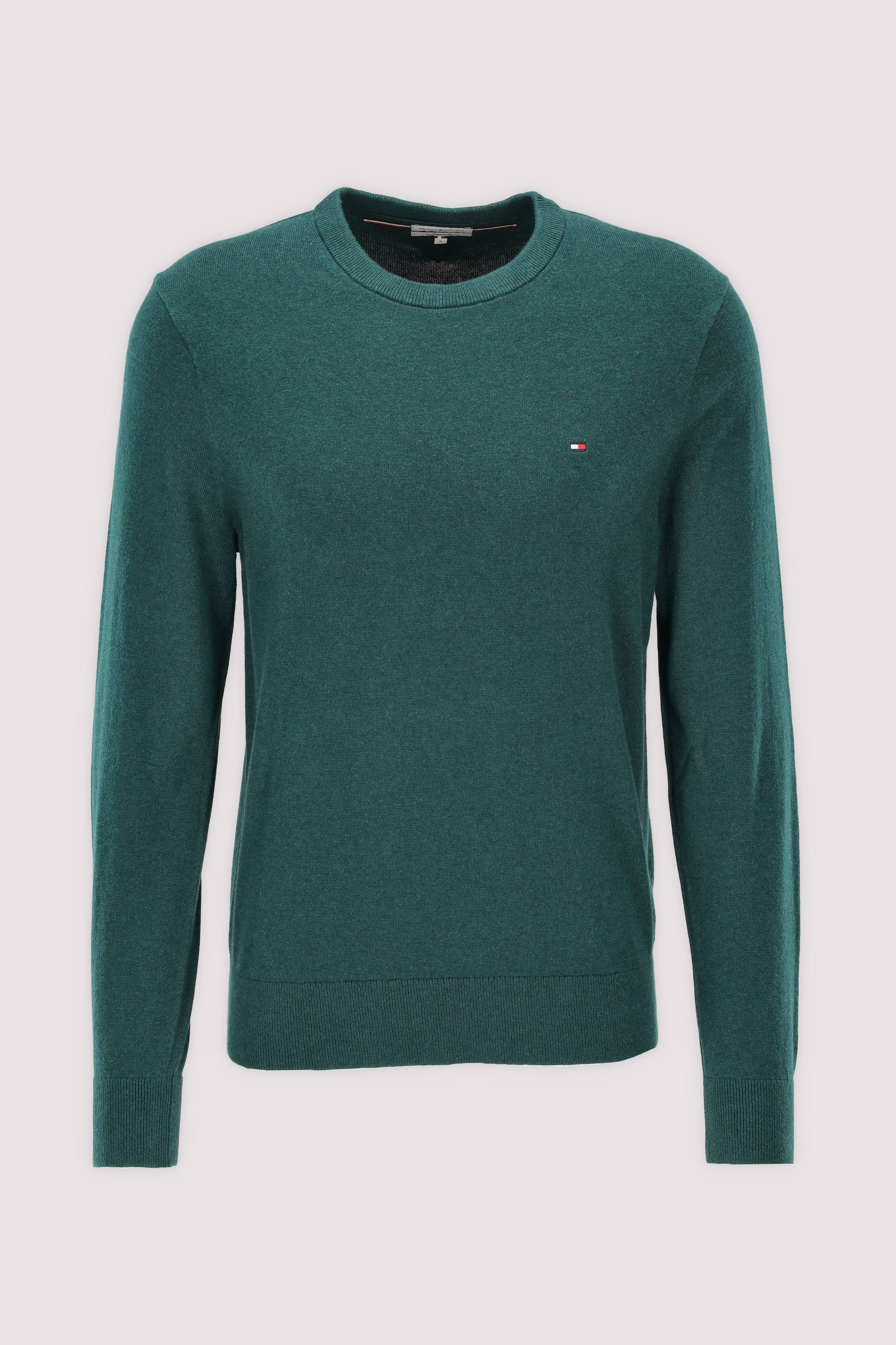Tommy Hilfiger Rundhalspullover grün