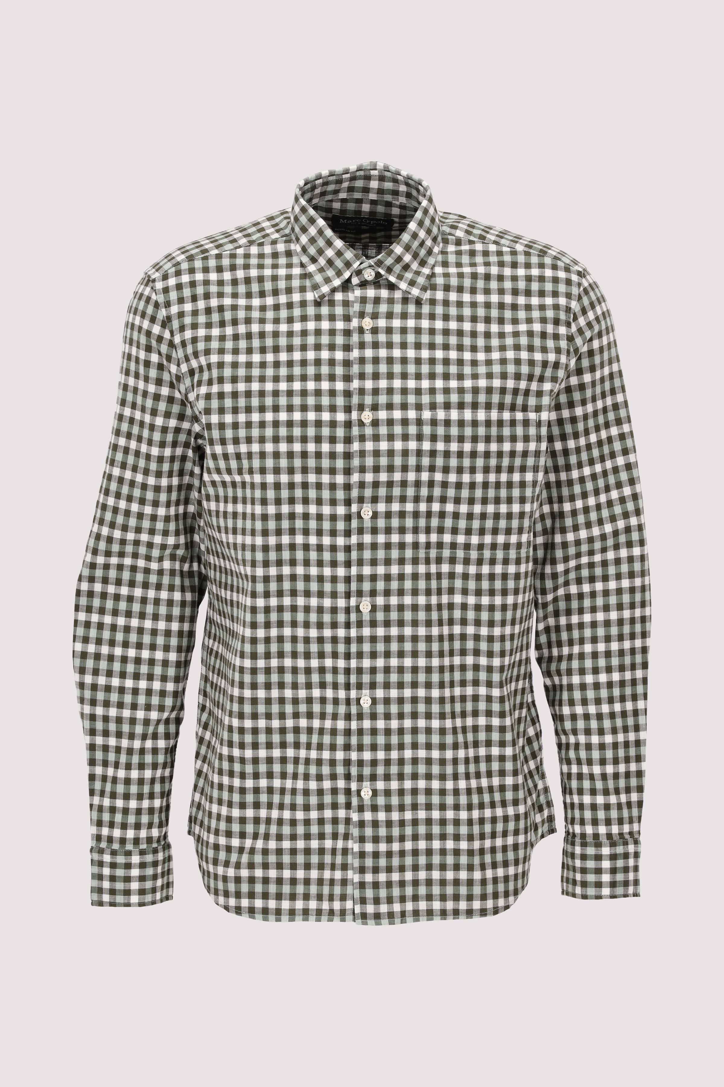 Kent collar, long sleeves, one