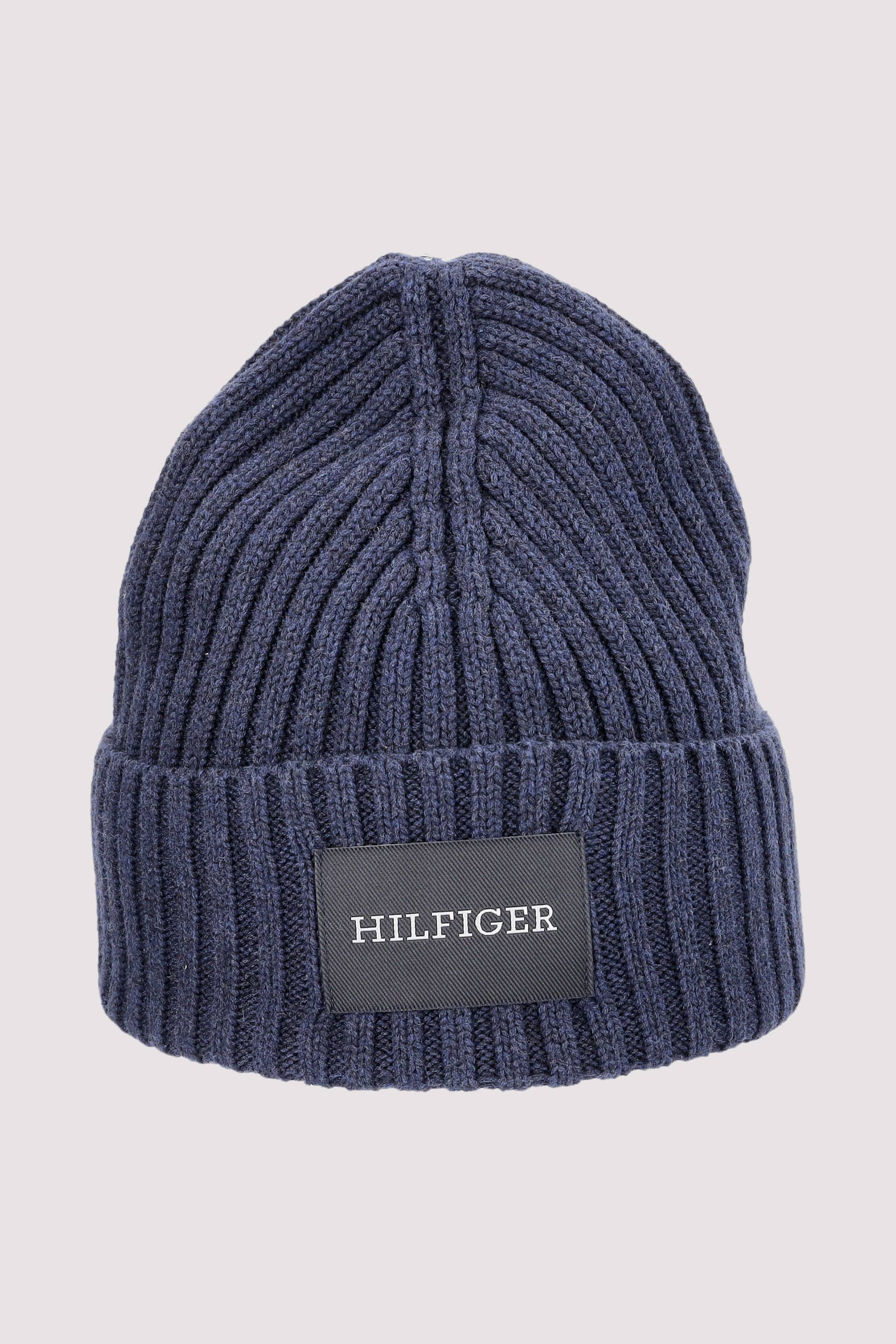 Tommy Hilfiger - TH MONOTYPE PATCH COTTON BEANI Tommy Hilfiger - TH MONOTYPE PATCH COTTON BEANI