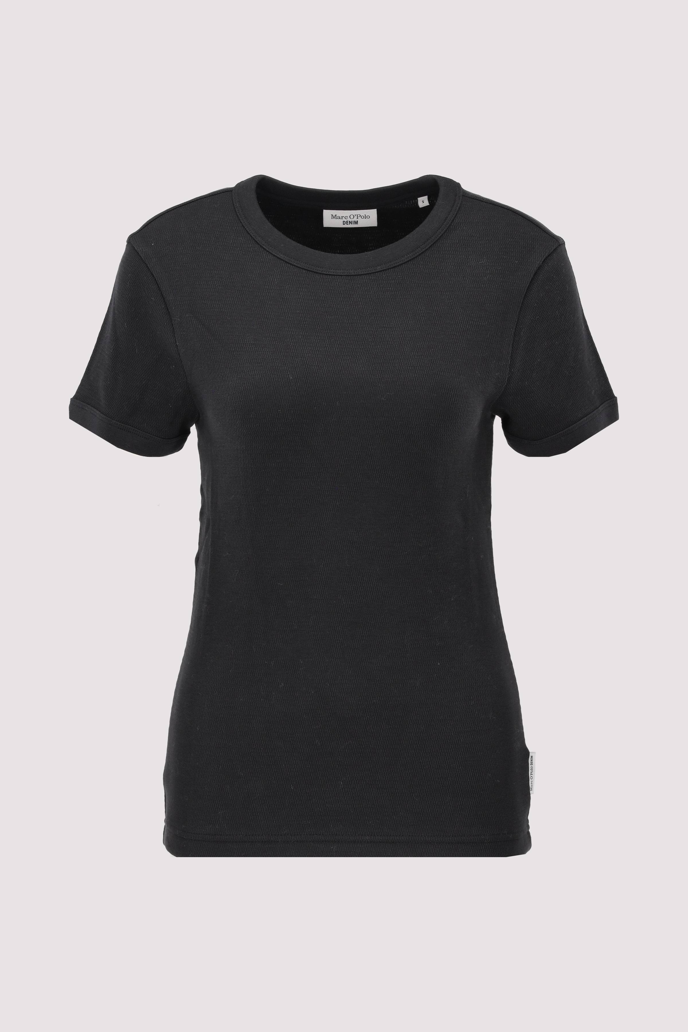 Marc O´Polo - T-Shirt, SSL, Eyelet Structure Marc O´Polo - T-Shirt, SSL, Eyelet Structure