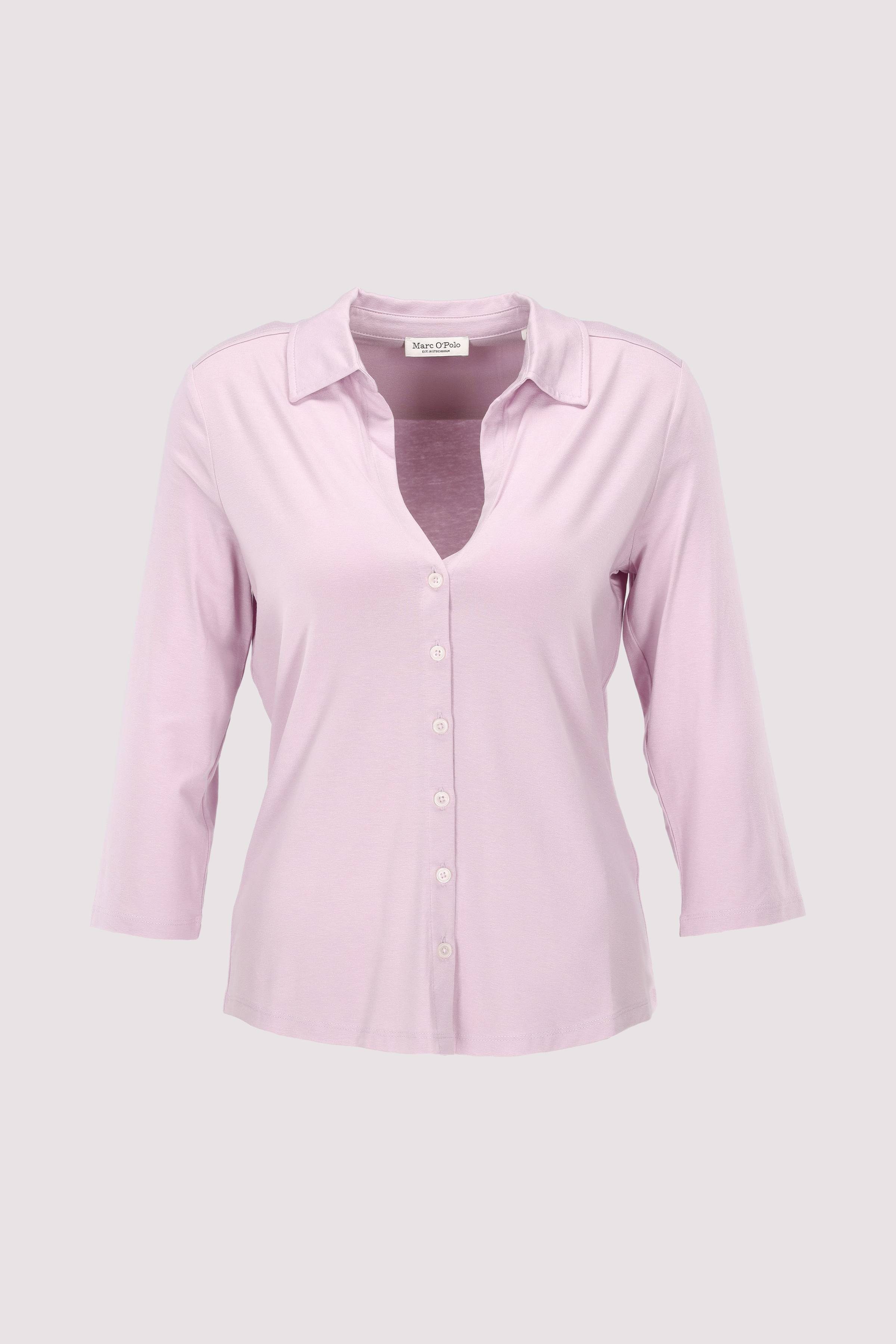 Jersey blouse, 3 4 sleeve, cla