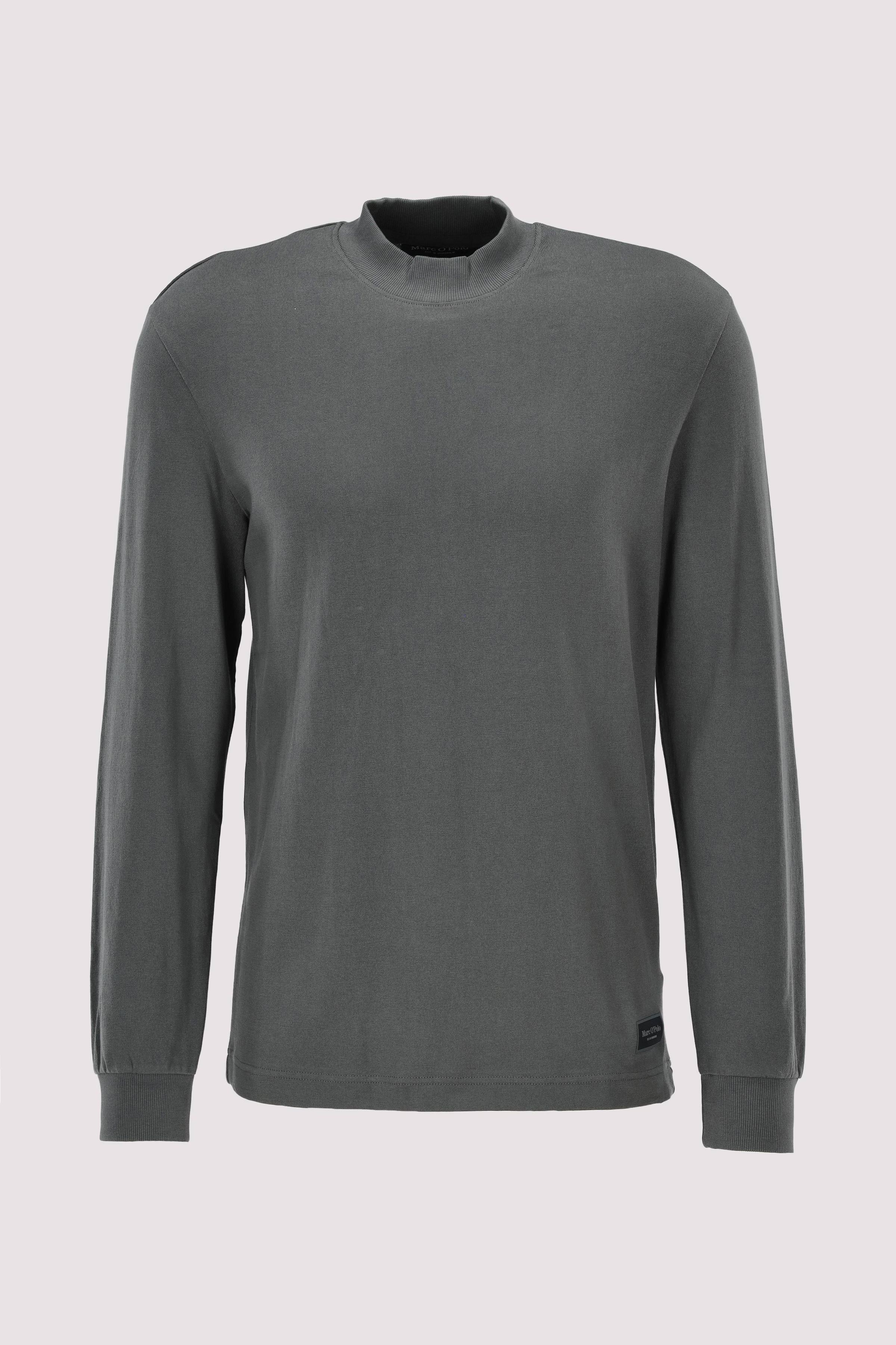 T-shirt, long sleeve, Mock nec