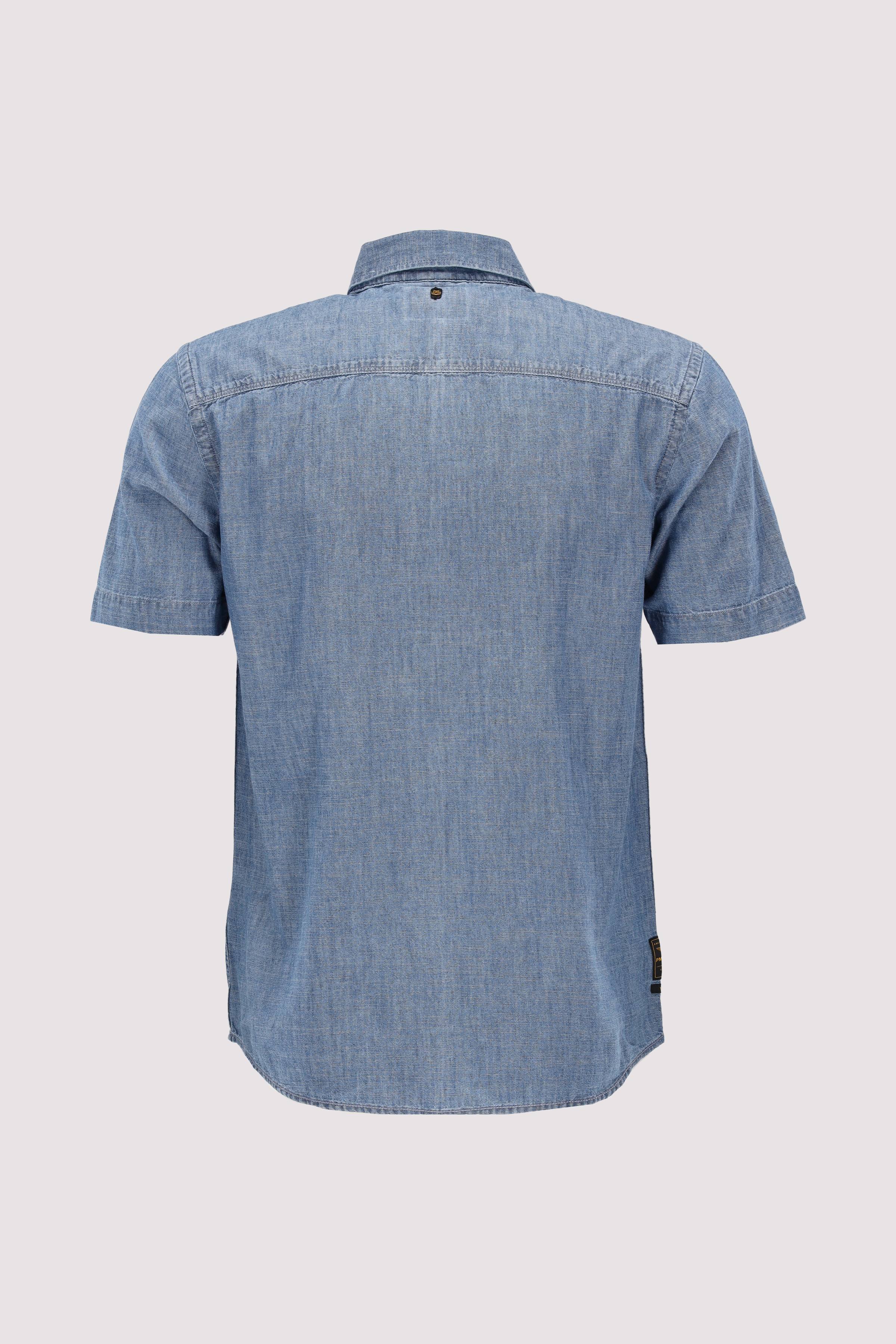 Short Sleeve Shirt Indigo Cham