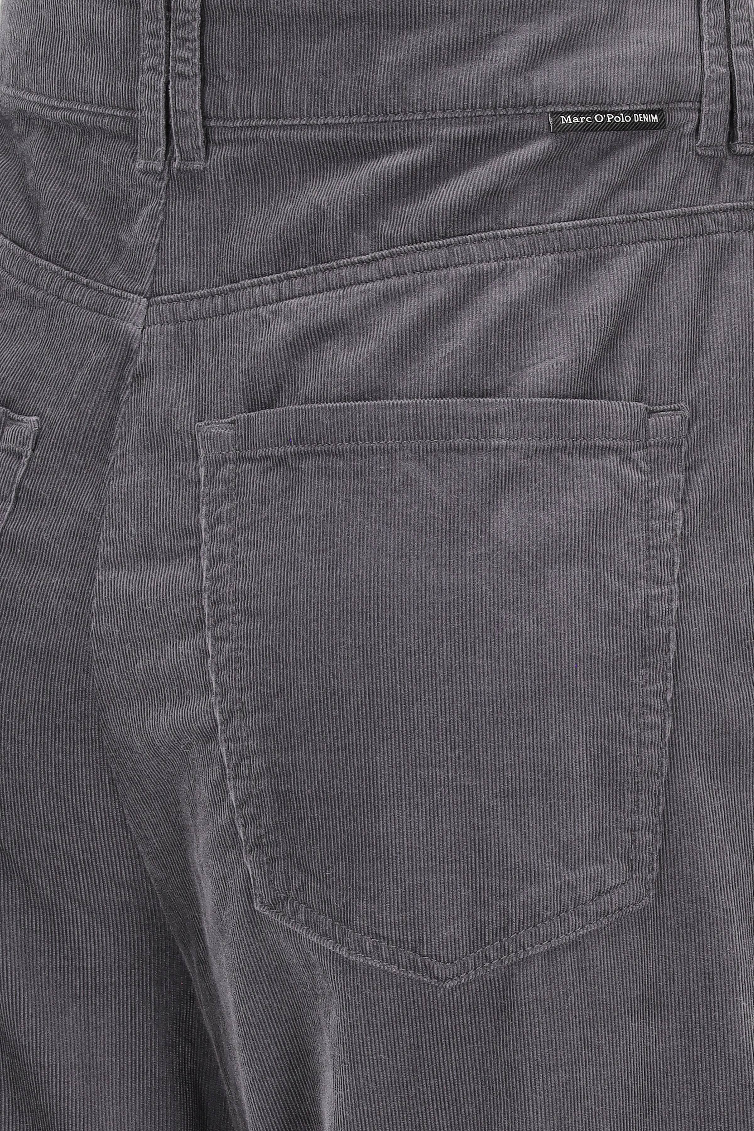 Marc O'Polo Denim - Marc O'Polo Straight-Leg-Hose Damen grau