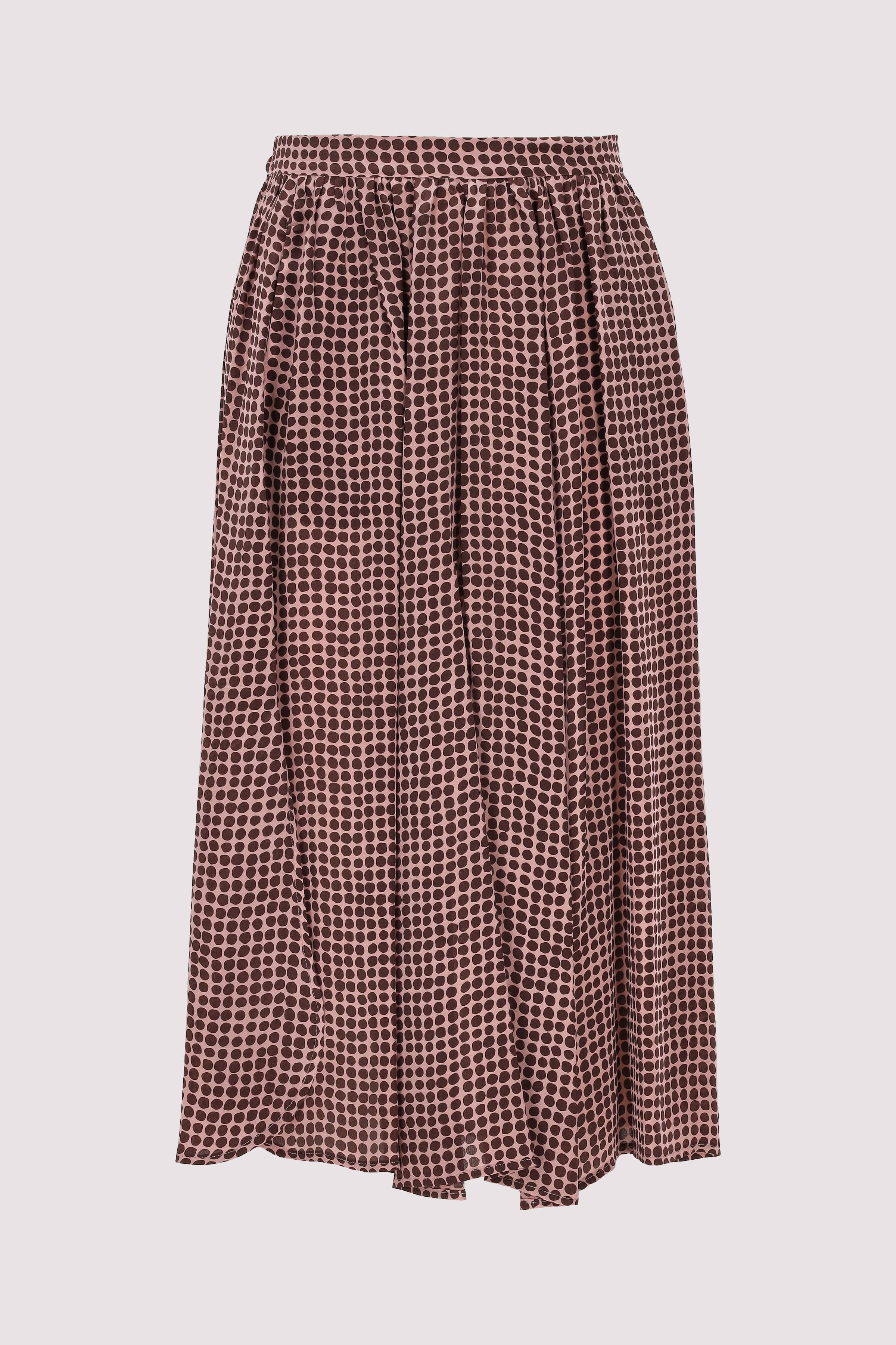 Marc O'Polo roter Midirock Viskose