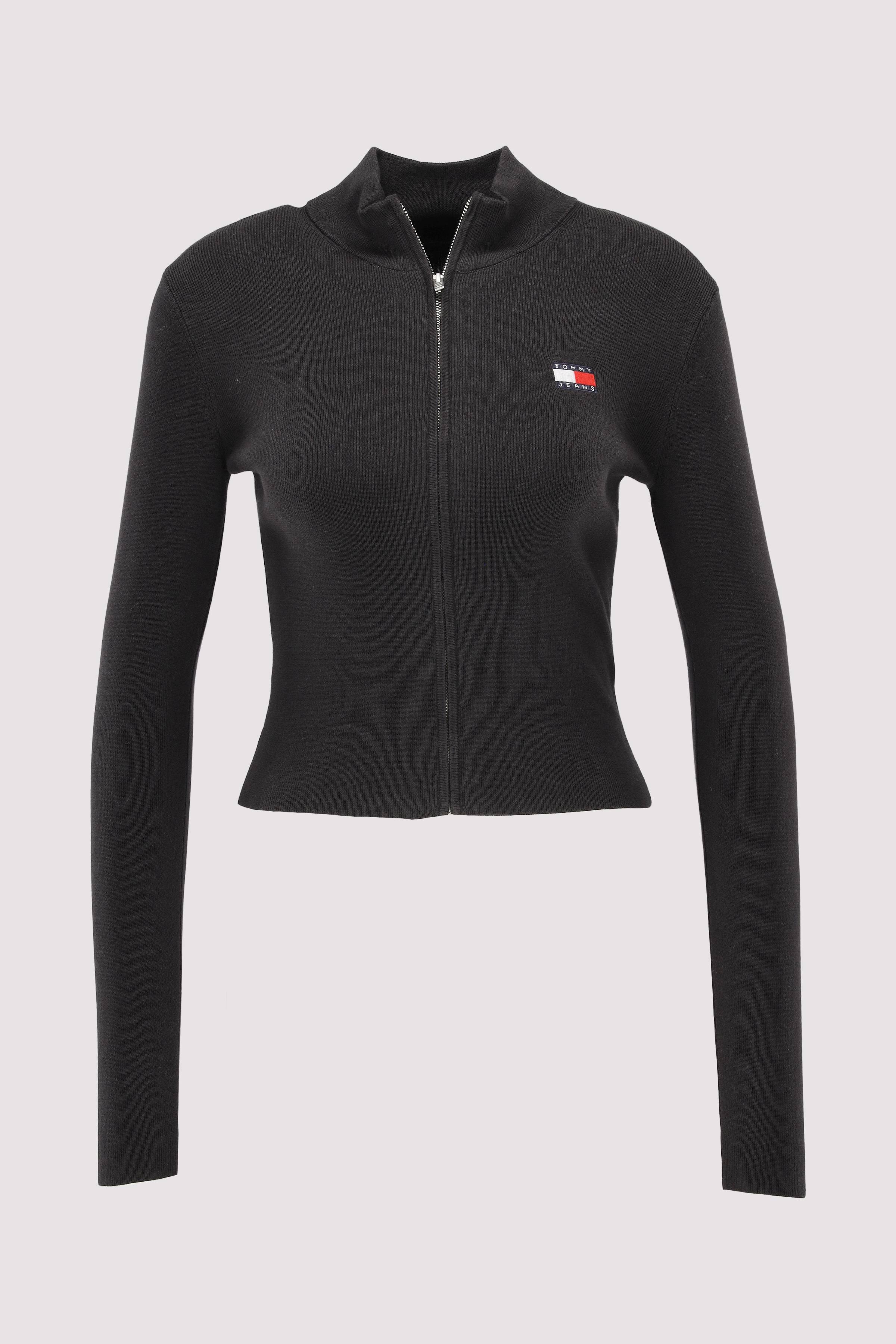 TJW ZIP HIGH NECK CARDIGAN EXT