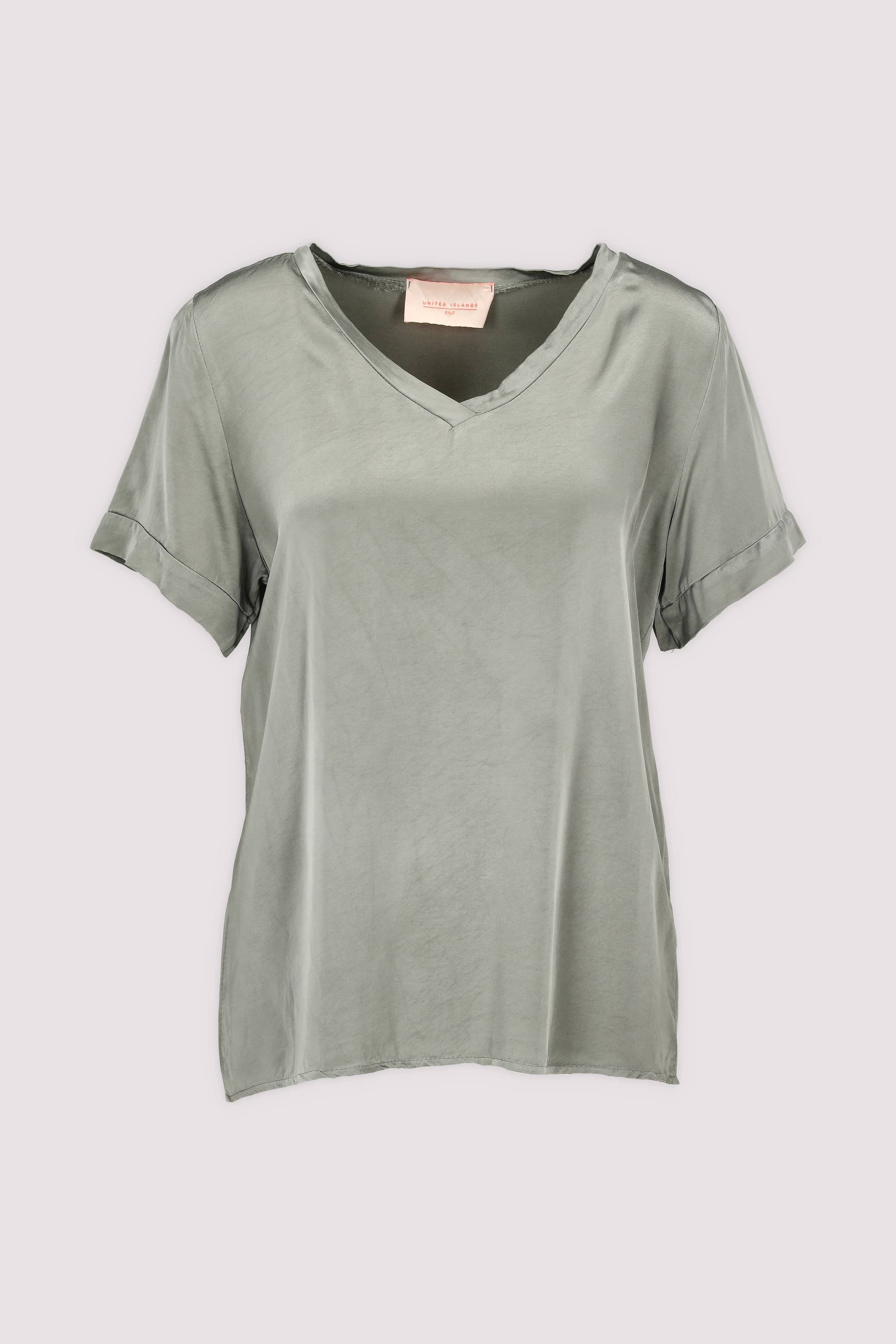Satin T-Shirt V