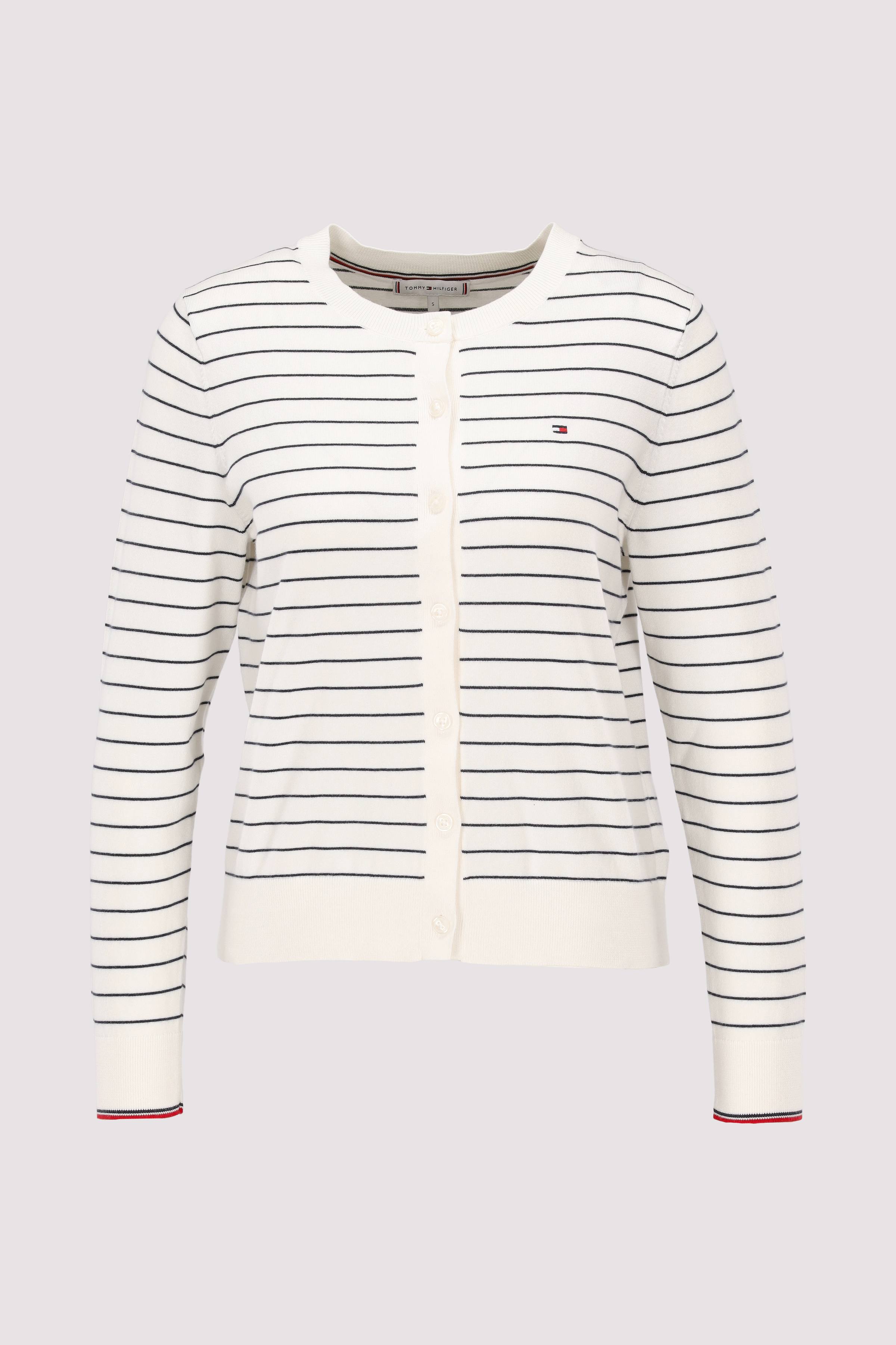CO JERSEY STITCH C-NK LS CARDI