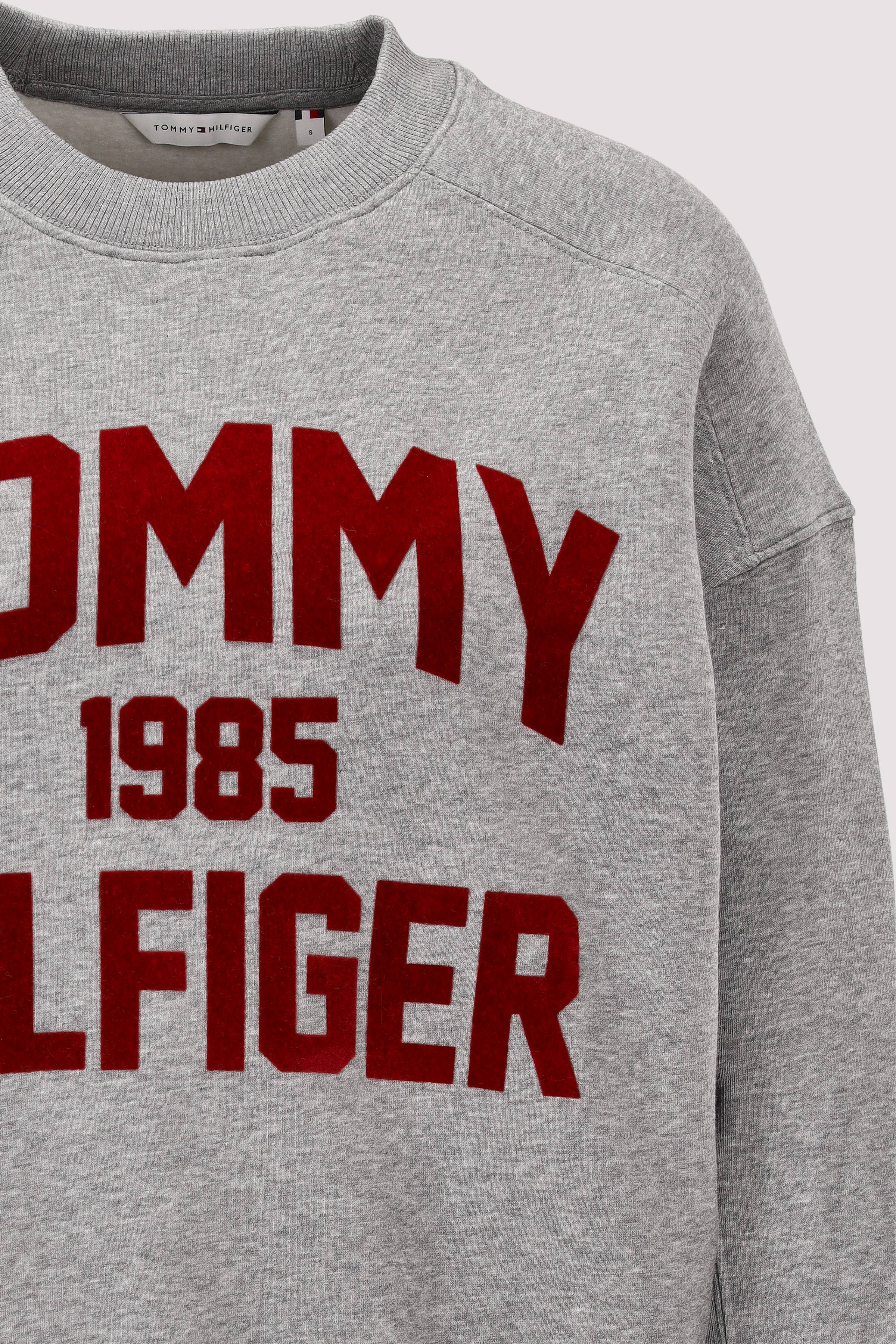 Tommy Hilfiger - Tommy Hilfiger Rundhalspullover grau
