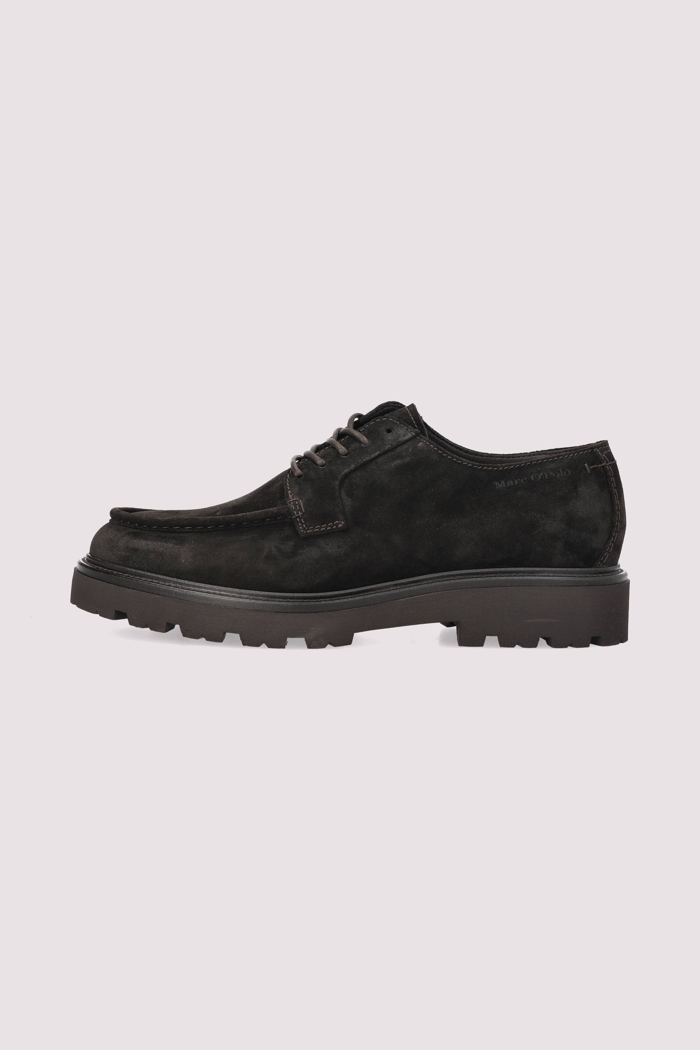 Marc O'Polo Herren Sneaker Braun Leder