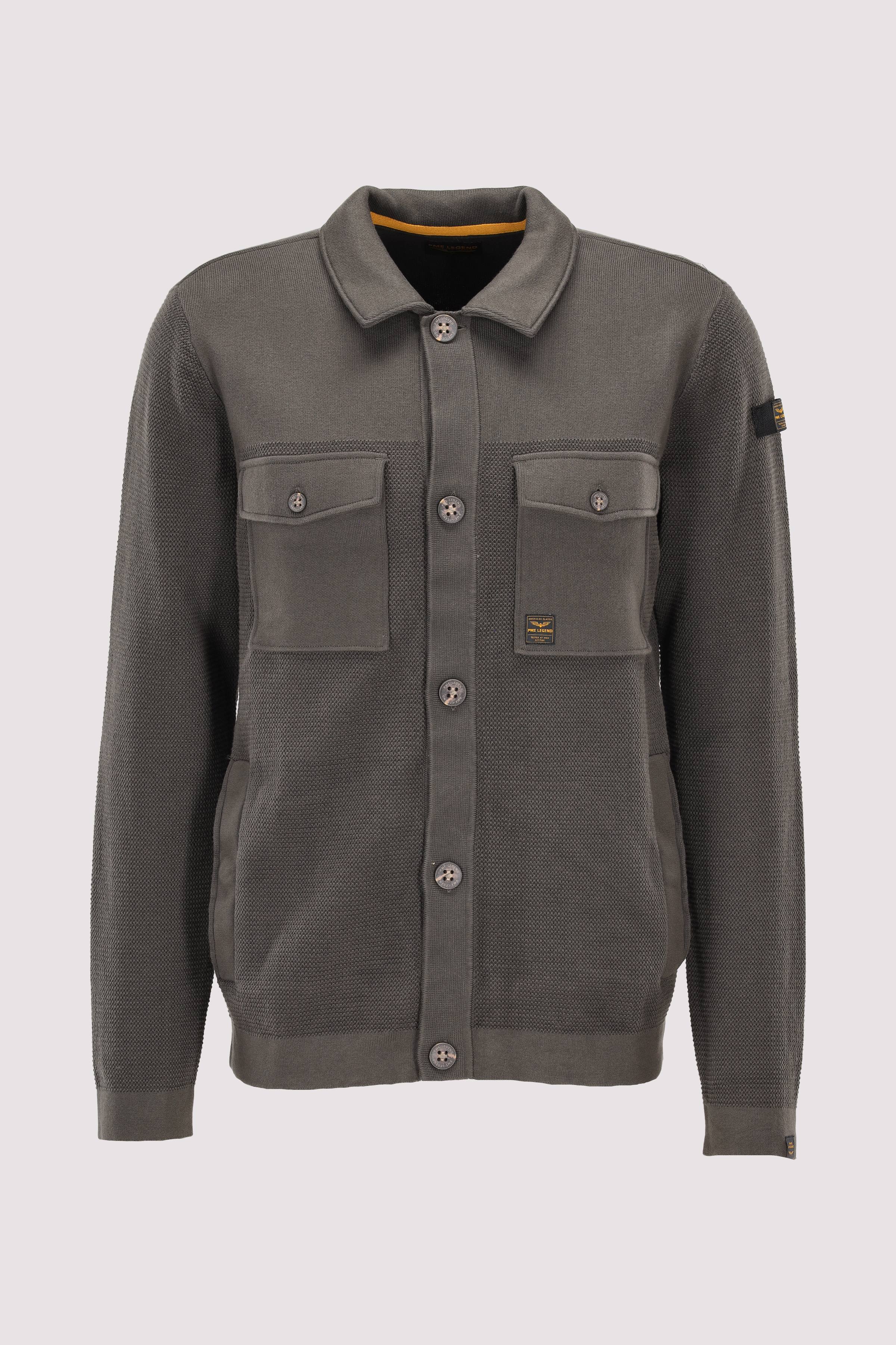 PME Legend kurze Strickjacke Beluga