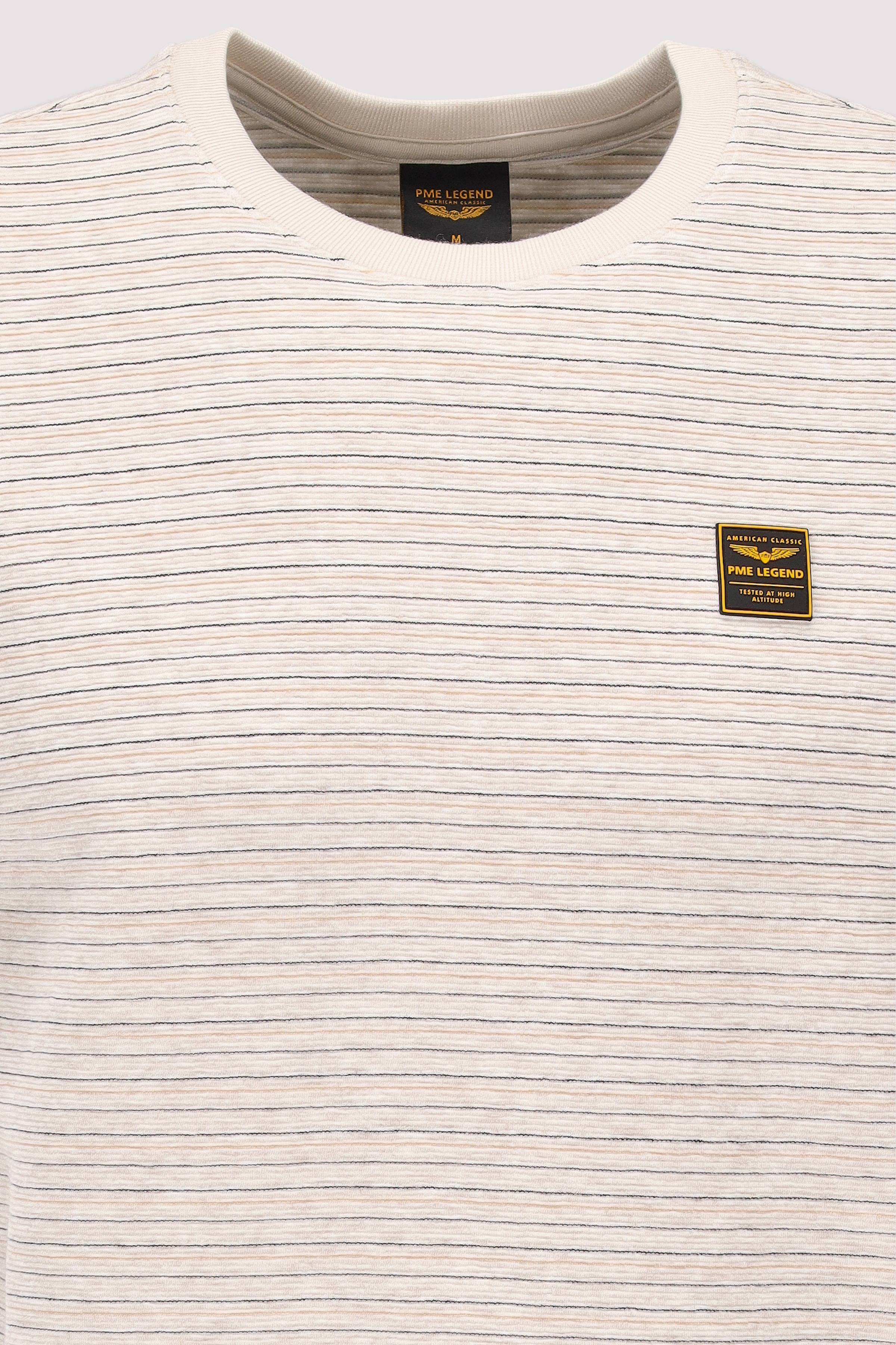 PME Legend - Short sleeve r-neck textured y