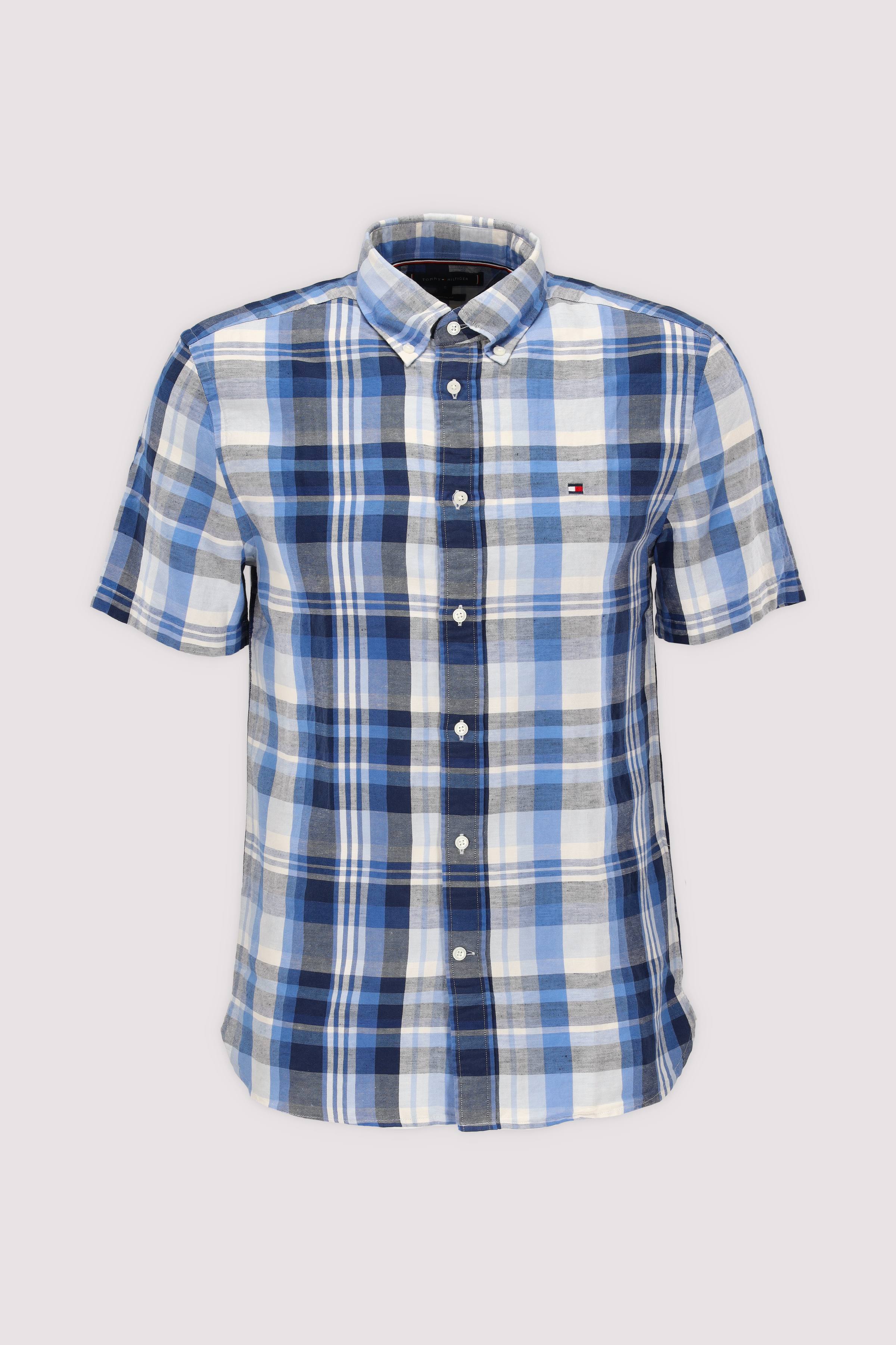 Tommy Hilfiger Bio-Leinen Kurzarmhemd