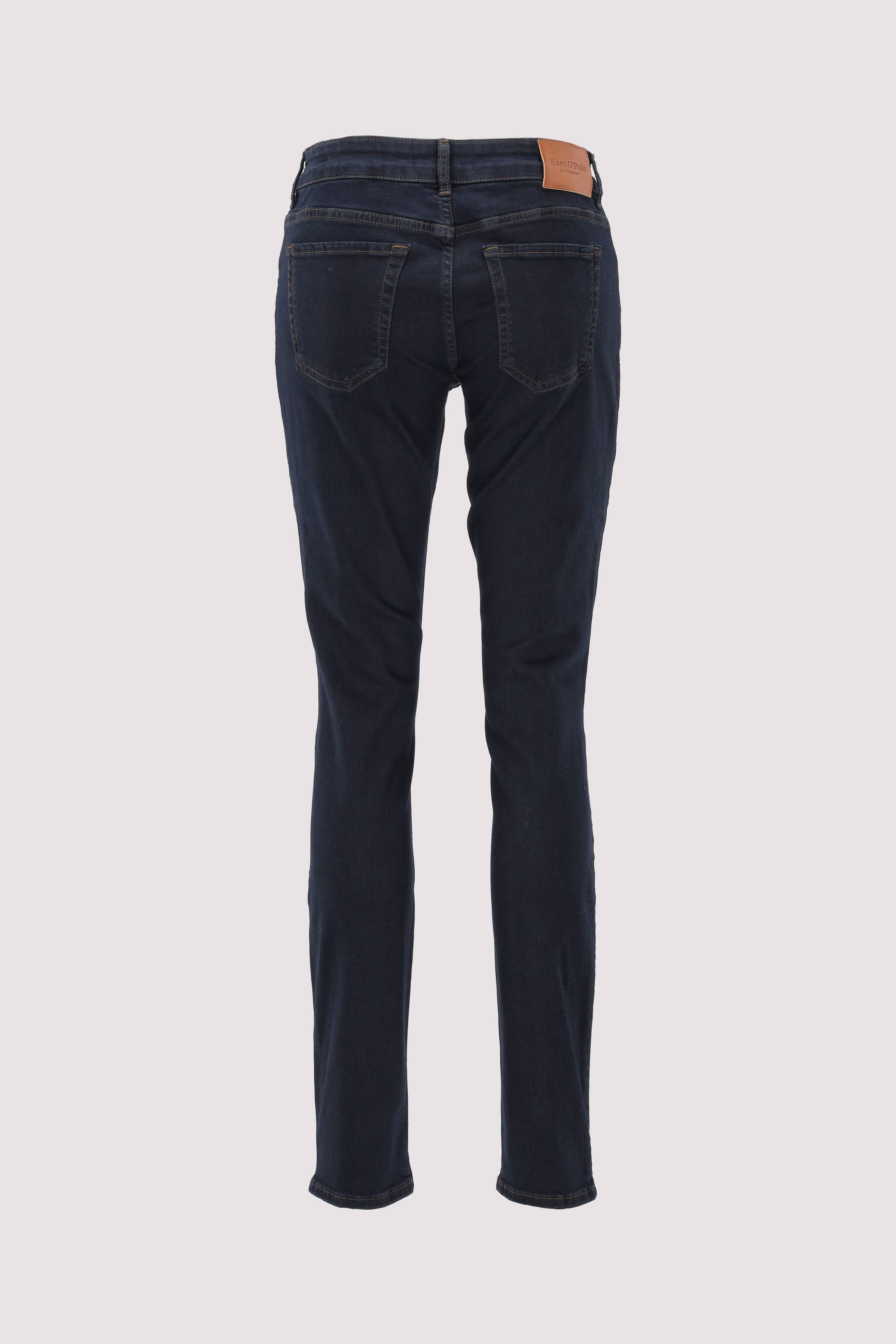 Denim Trouser, mid waist, slim