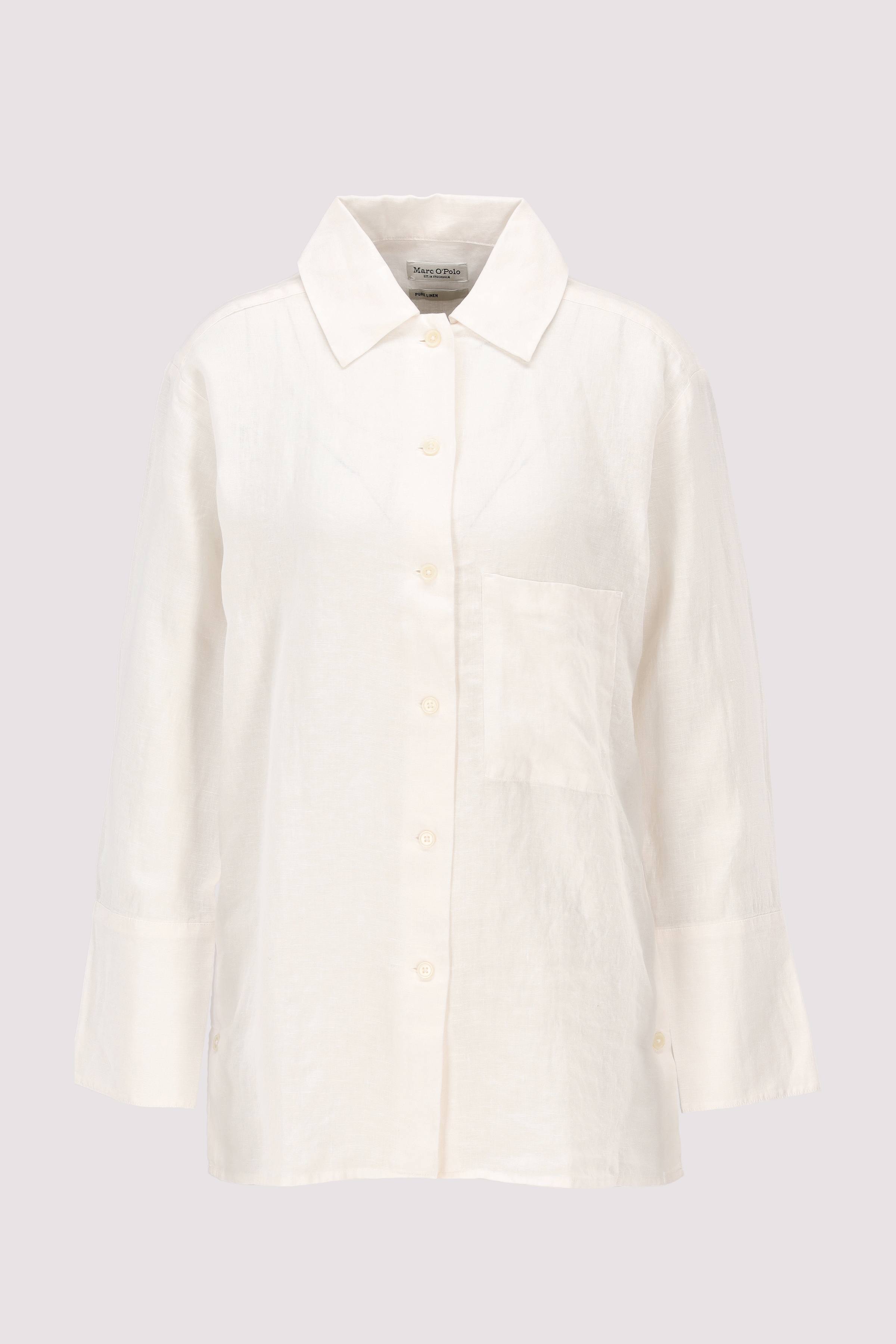 Blouse, long shape, kent colla