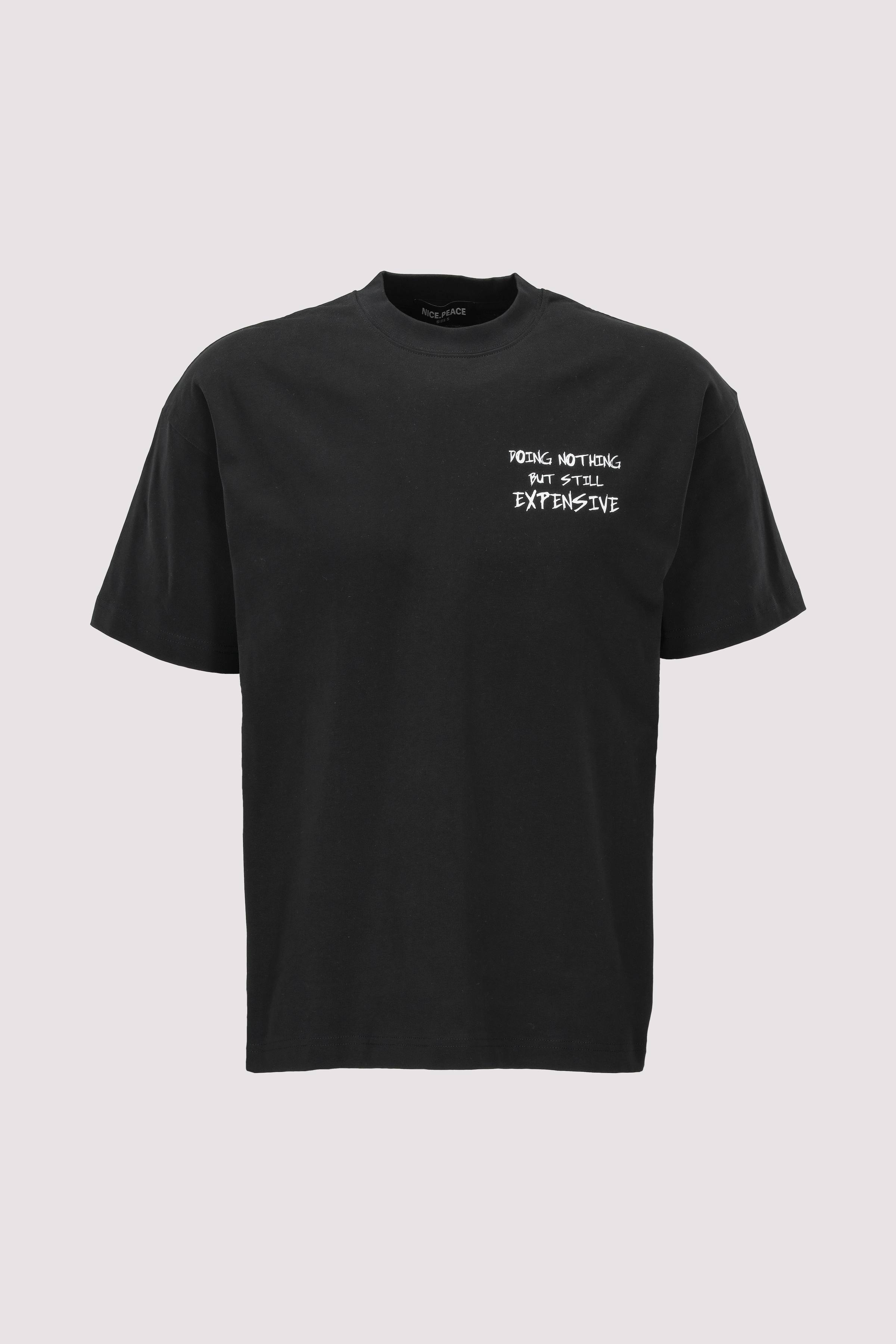Nice Peace Damen-T-Shirt schwarz
