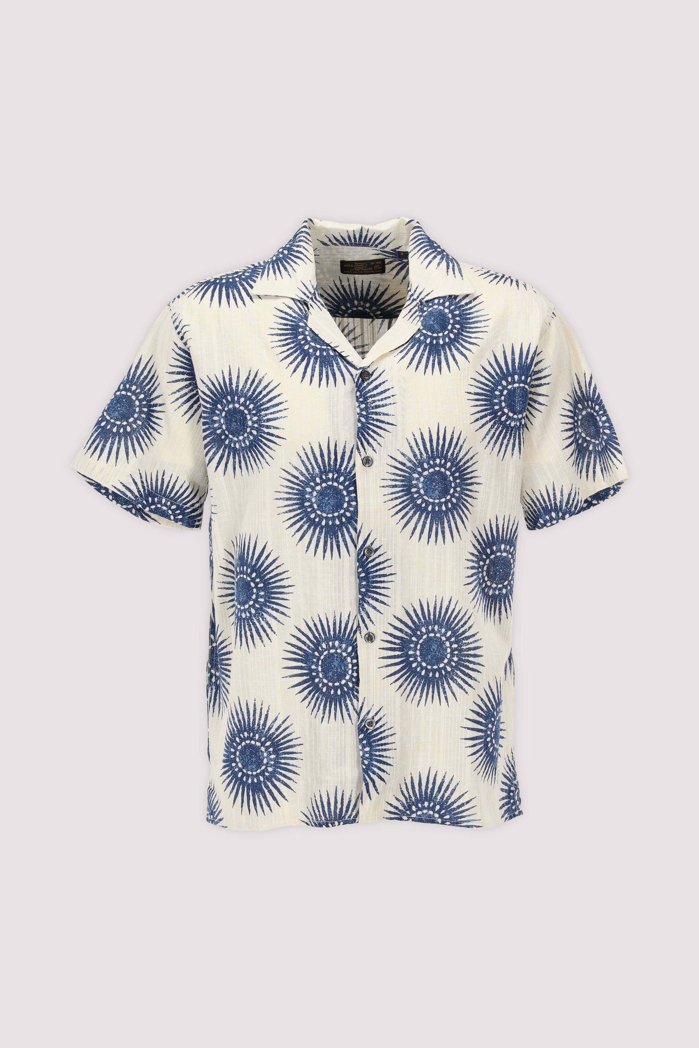 Jack and Jones Kurzarmhemd Sea pearl