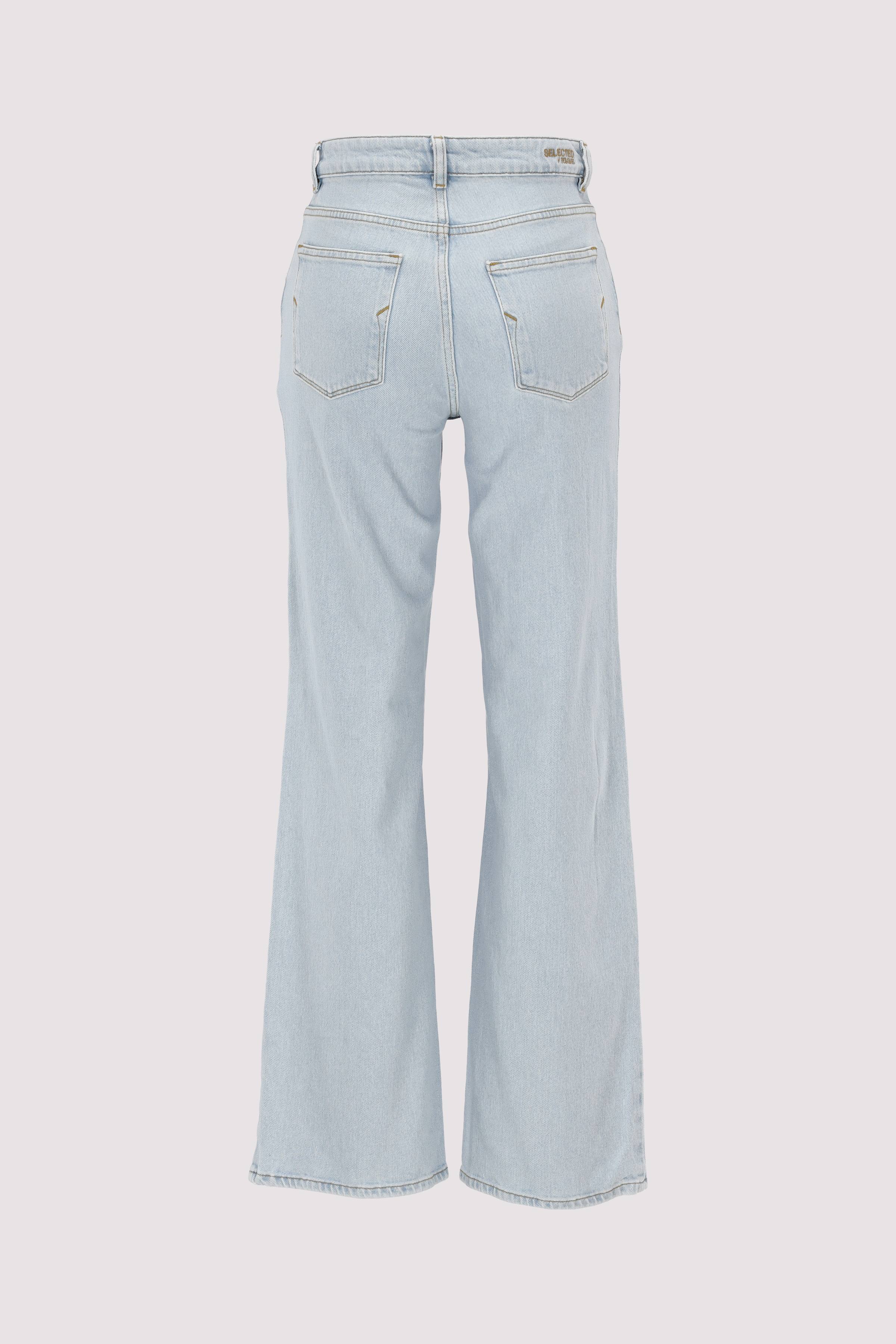 Selected - SLFALICE-N HW WIDE LON SKY BLU Selected - SLFALICE-N HW WIDE LON SKY BLU