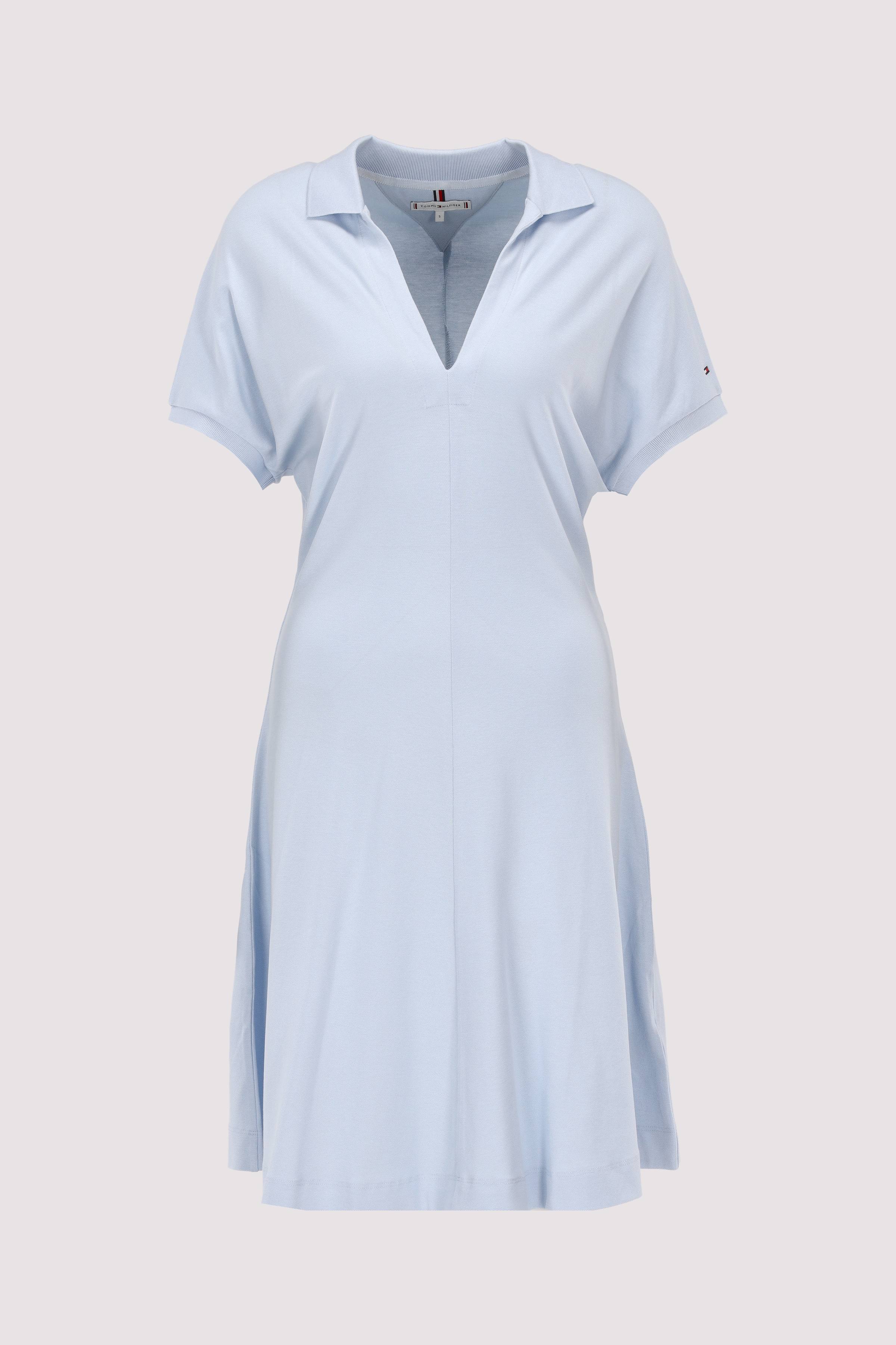 LYOCELL OPEN-NK F&F POLO DRESS