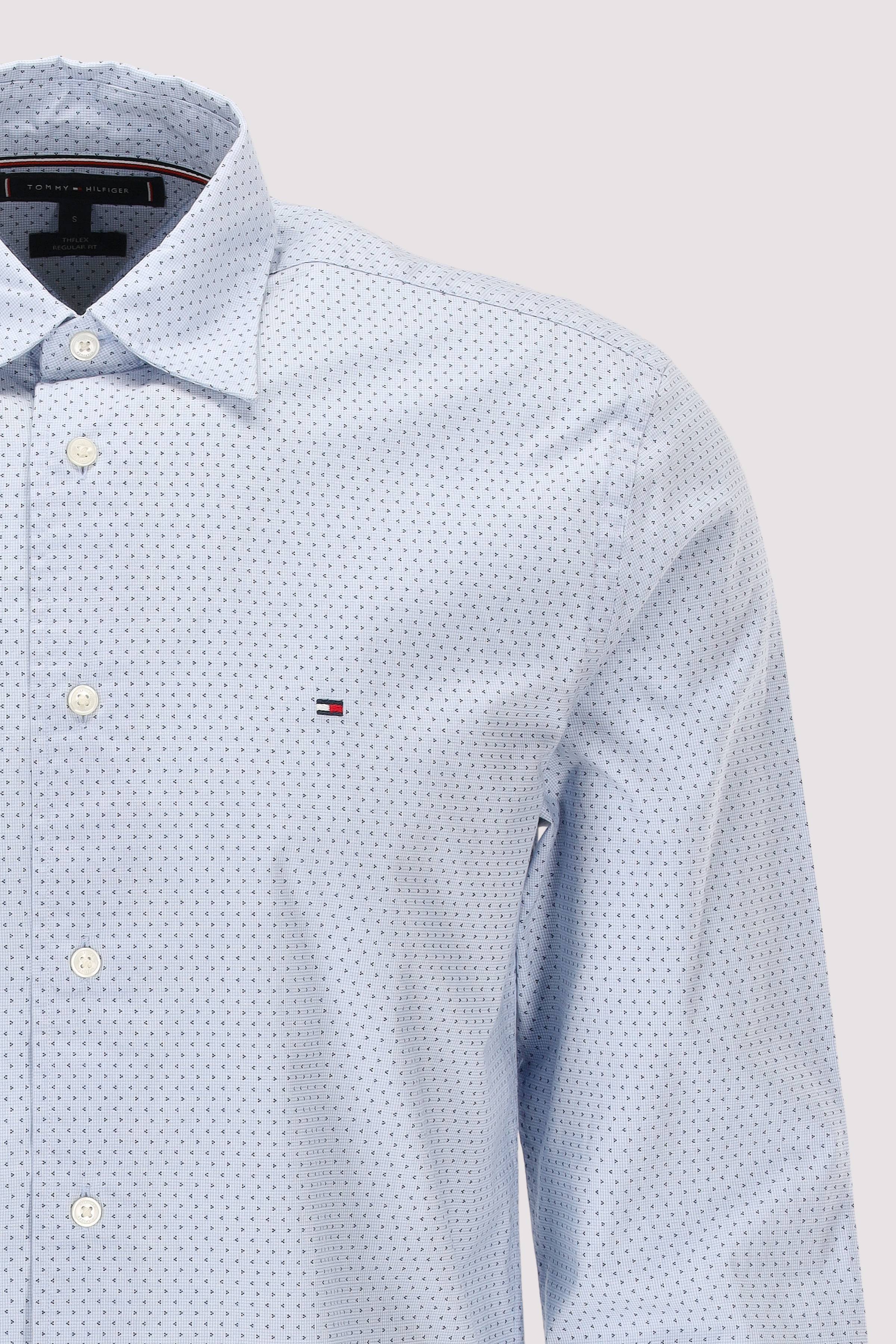 Tommy Hilfiger - FLEX POPLIN MINI PRINT RF SHIR Tommy Hilfiger - FLEX POPLIN MINI PRINT RF SHIR