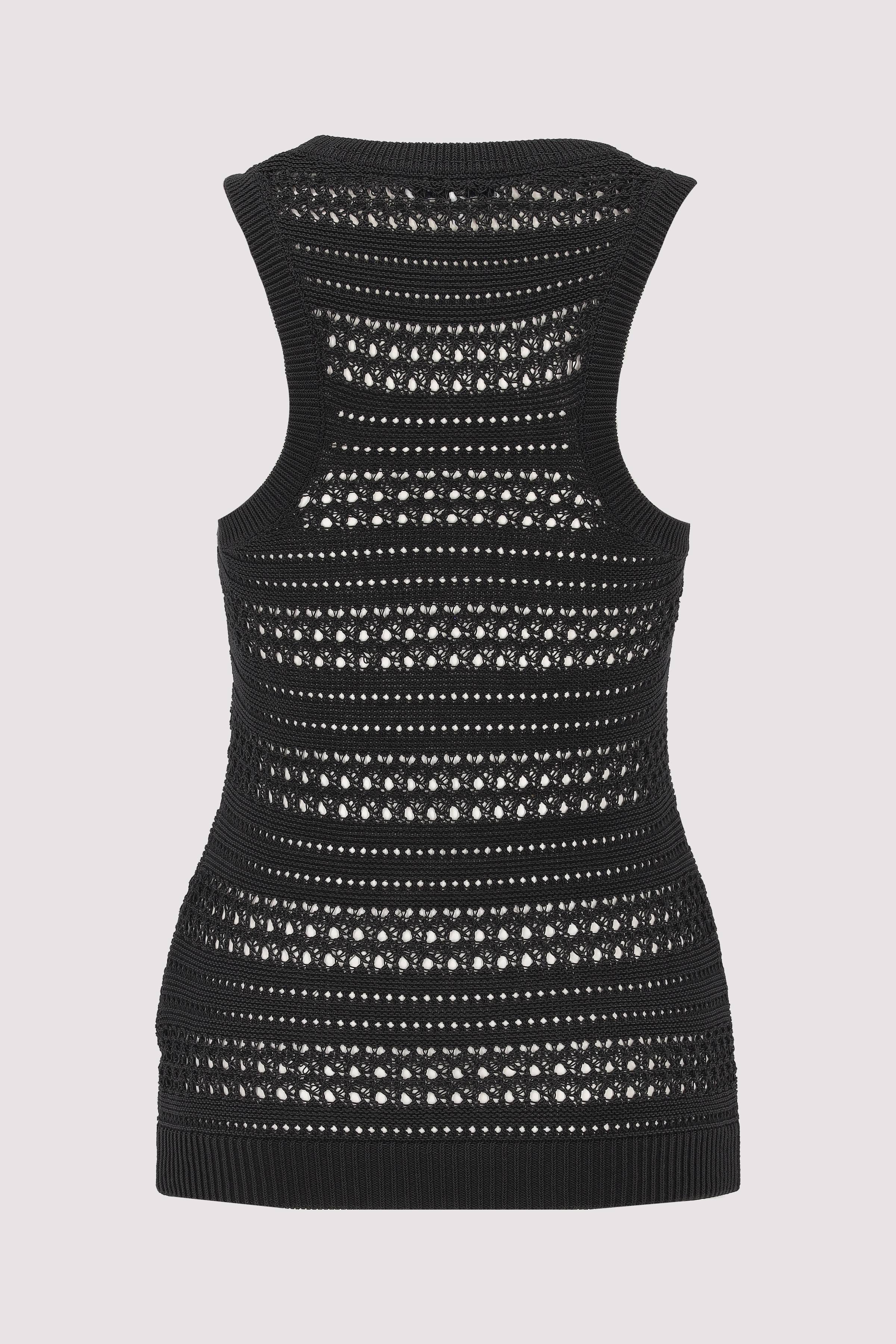 CROCHET C-NK RACERBACK SL SWT