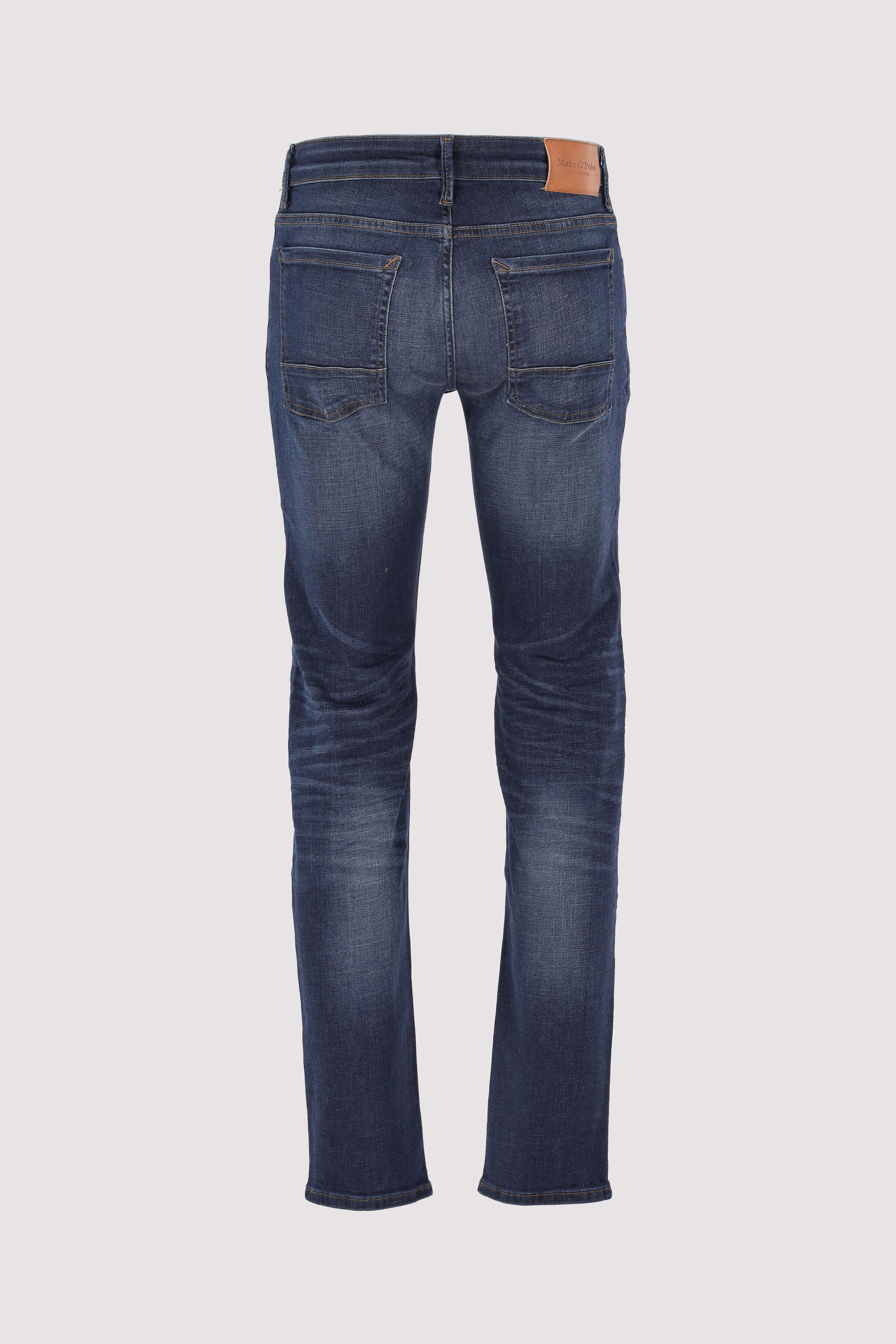 Marc O´Polo International - Denim trousers, shaped fit, sh