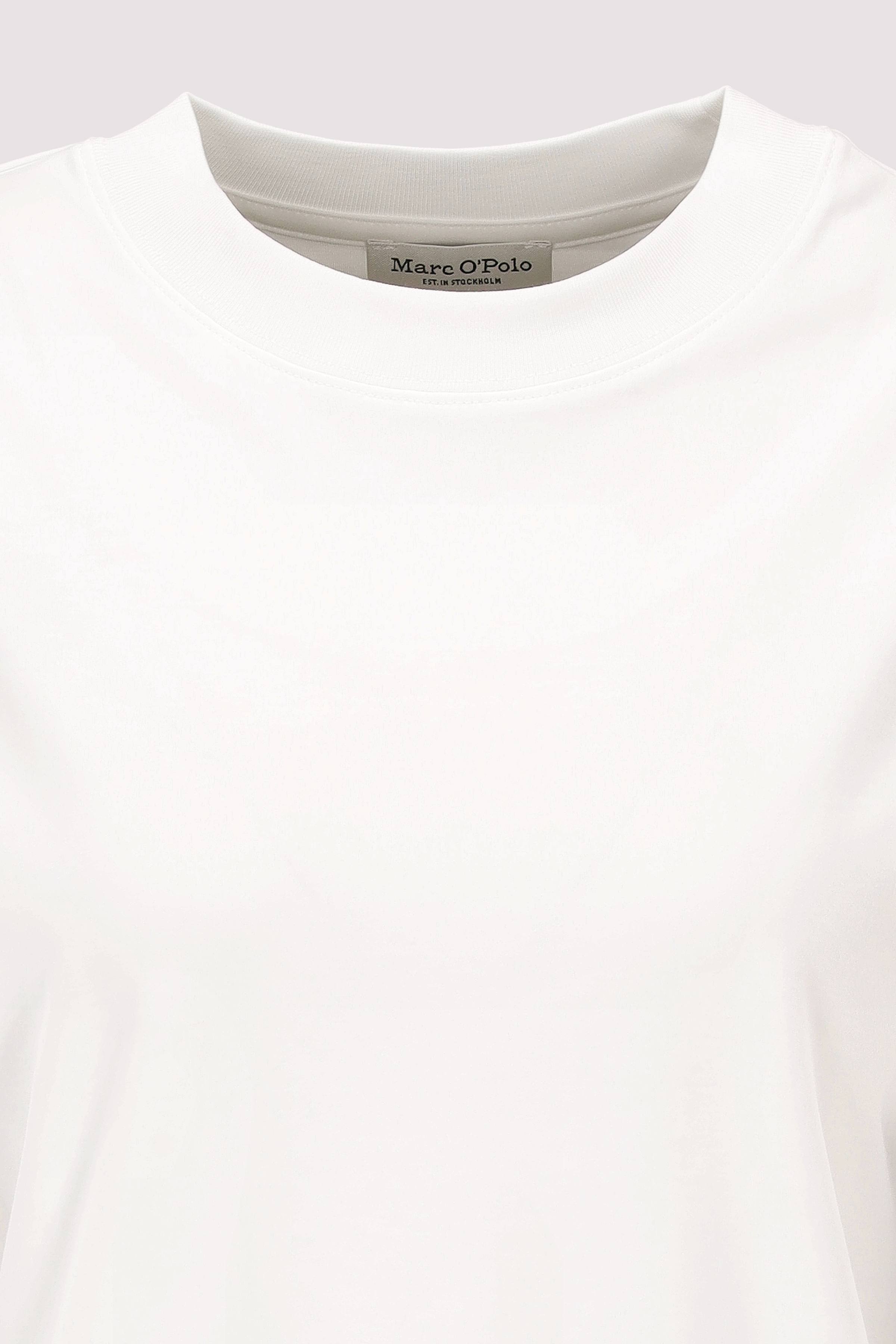 Marc O Polo Casual - Marc O'Polo T-Shirt aus Baumwolle, weiß.