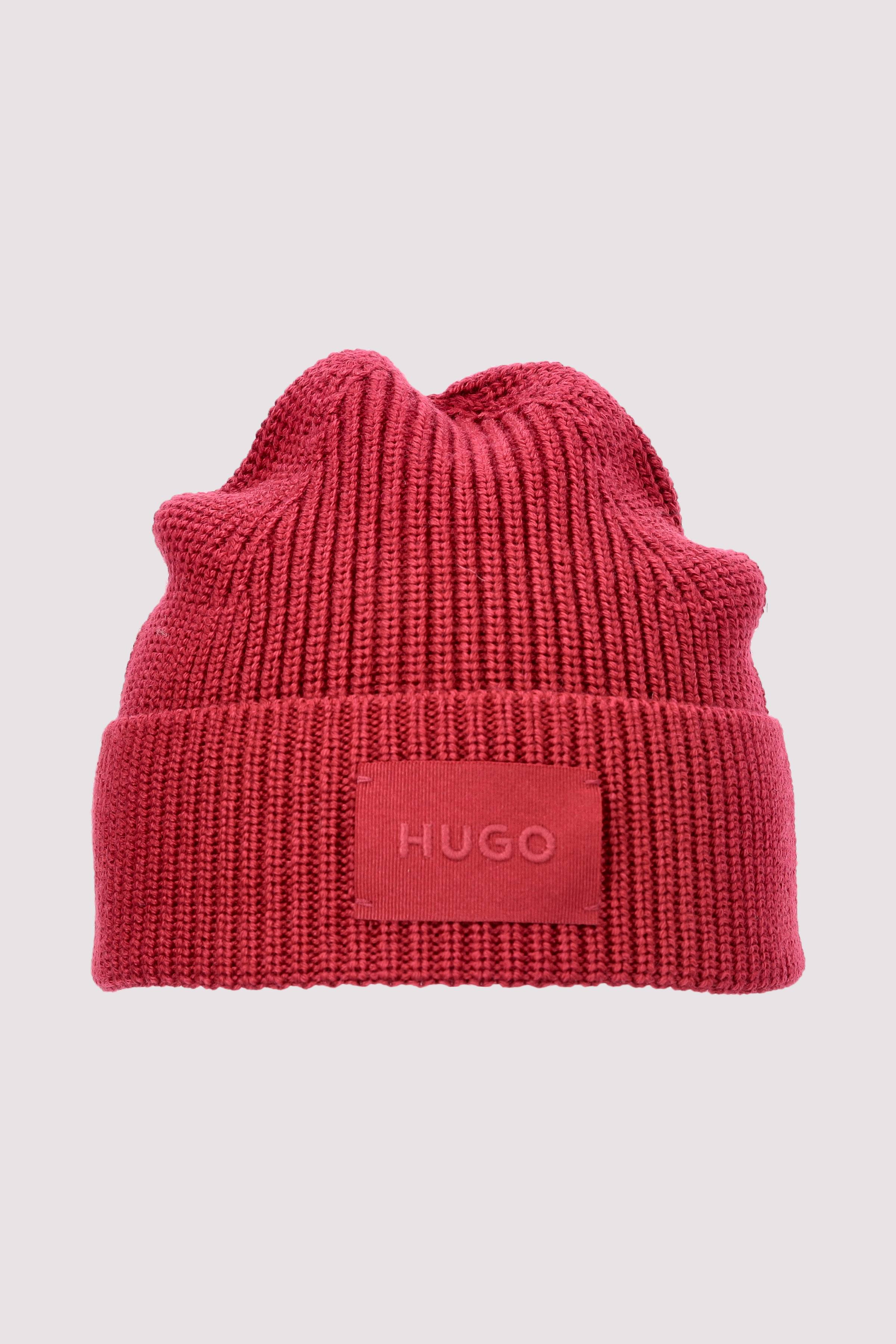 HUGO - HUGO Mütze Open red – Statement