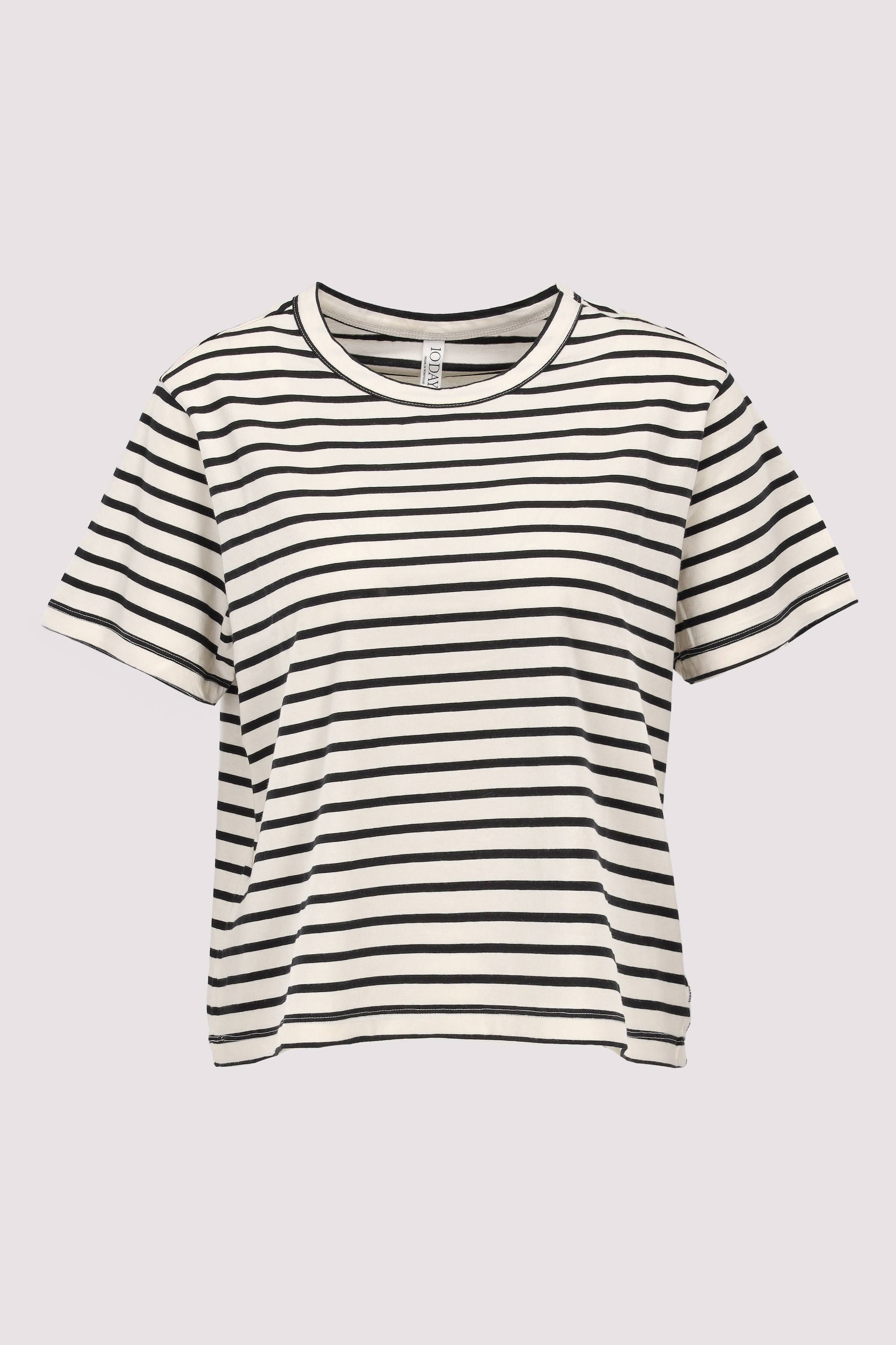 petite tee stripes