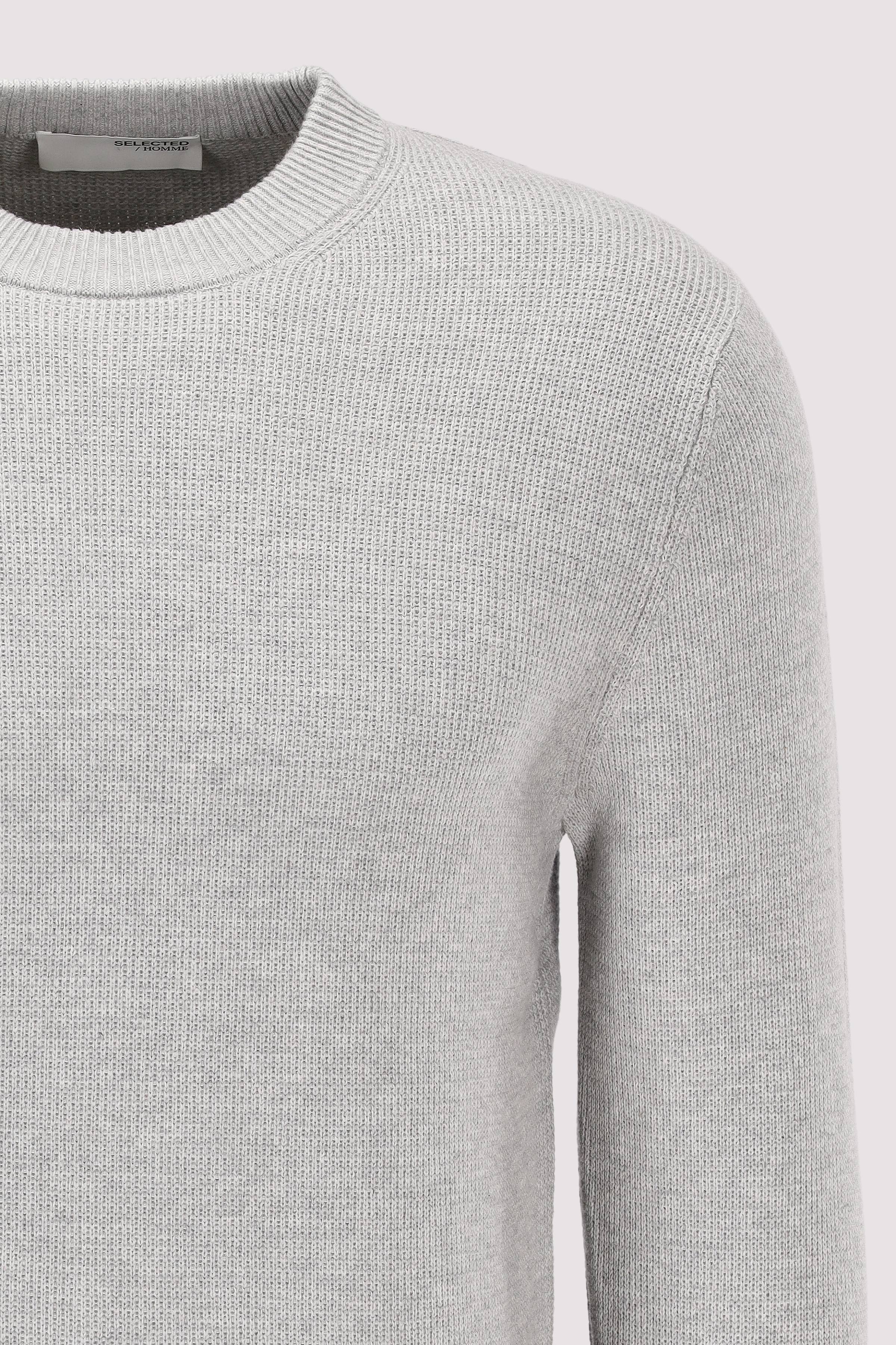 Selected - SLHDANE LS KNIT STRUCTURE CREW Selected - SLHDANE LS KNIT STRUCTURE CREW