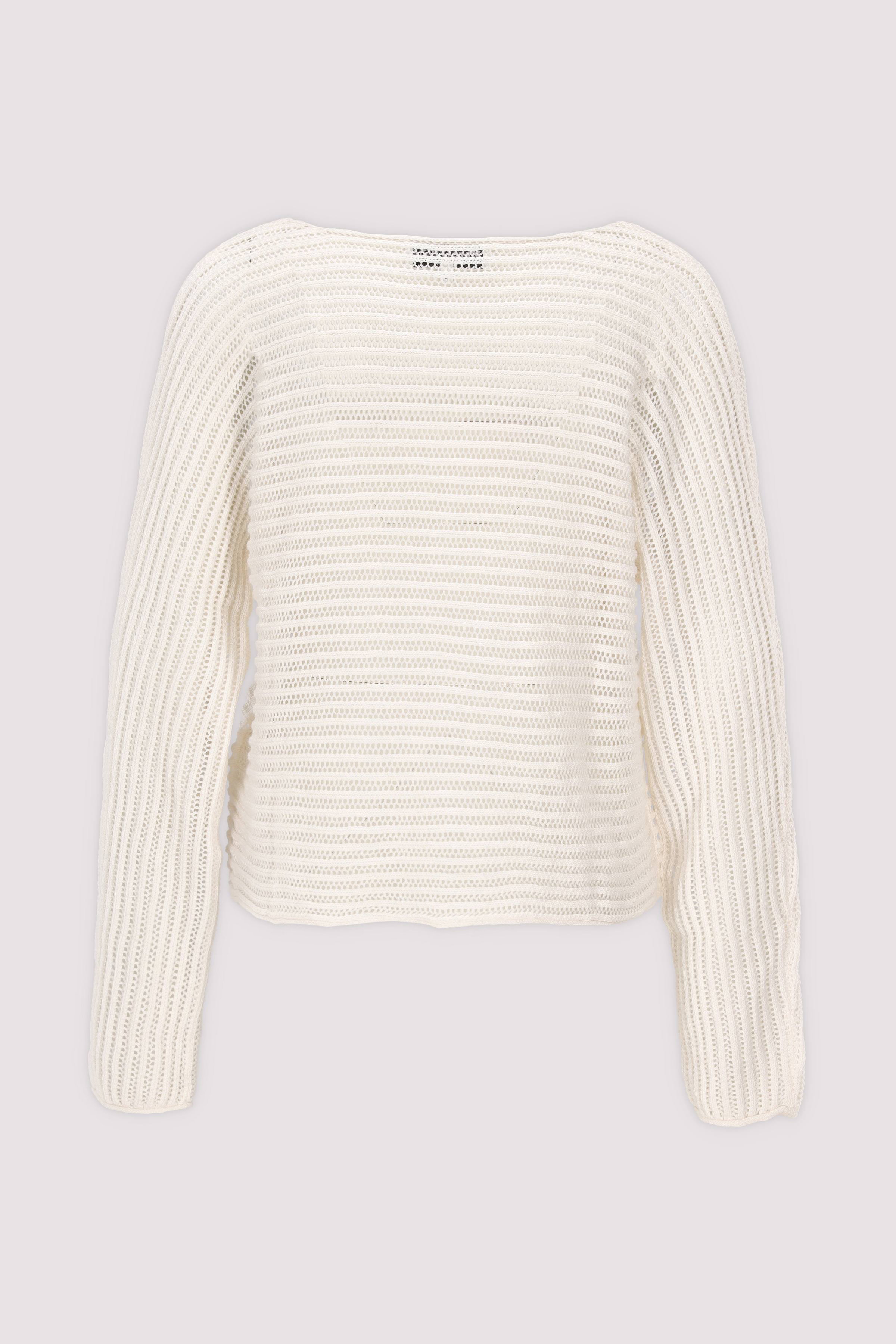 Marc O'Polo Damen Pullover aus Leinenmix